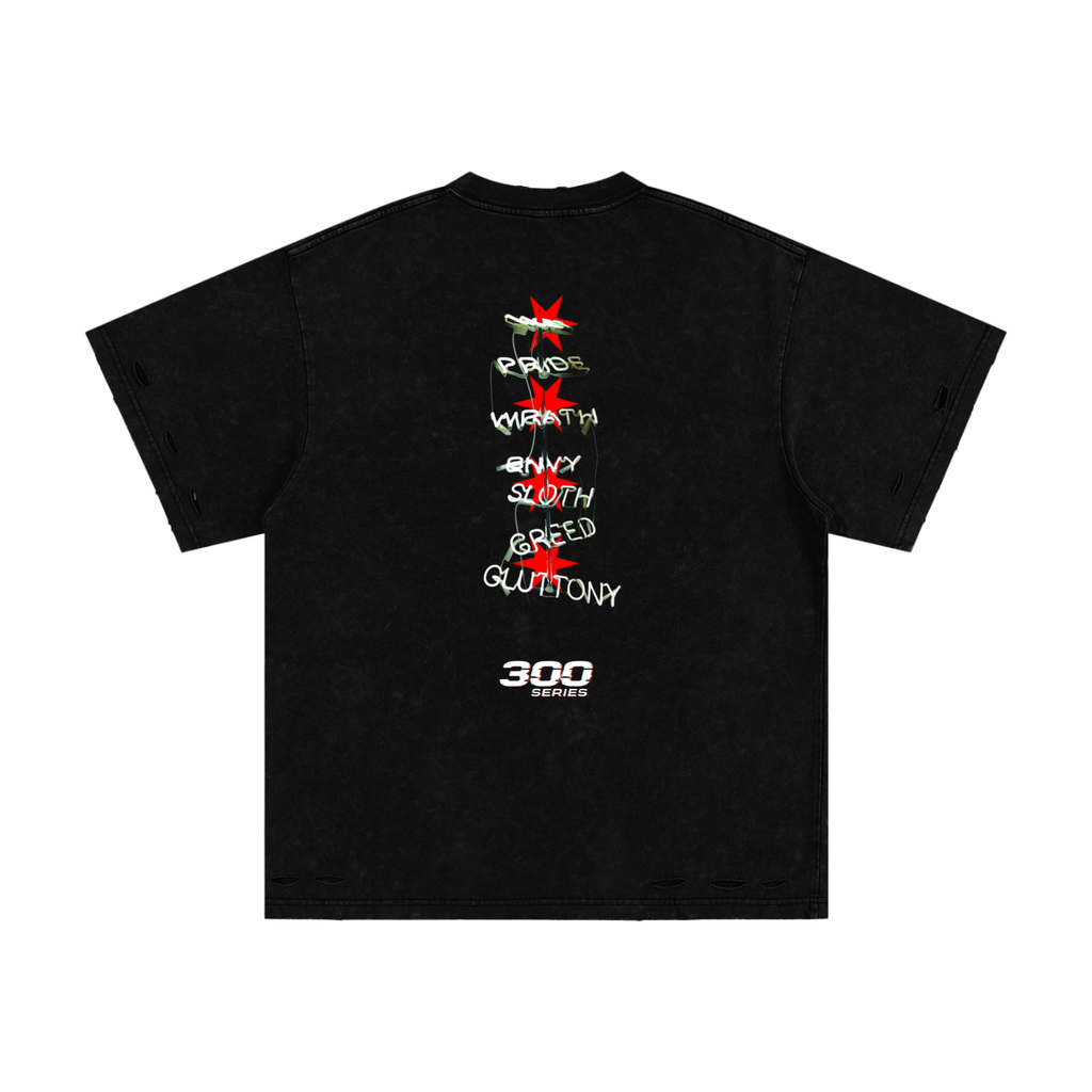 Wolvyn 7 Deadly Sins Heavyweight Cotton Washed Tee