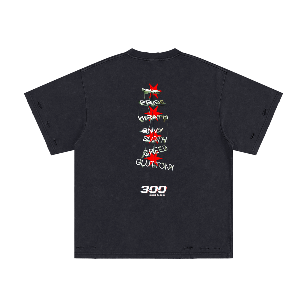 Wolvyn 7 Deadly Sins Heavyweight Cotton Washed Tee