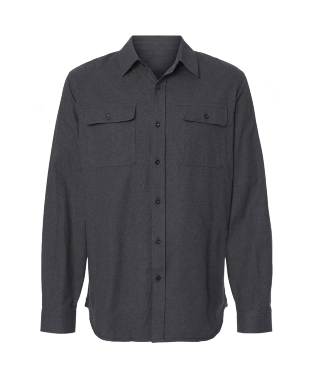 Wolvyn Mens Solid Flannel Shirt