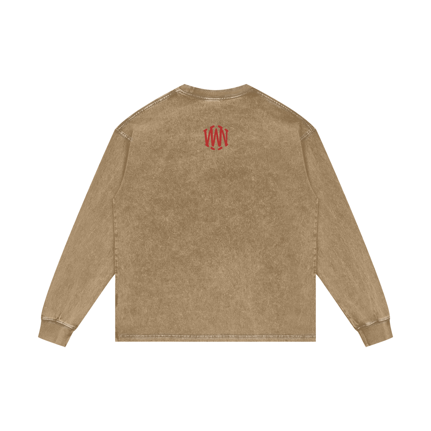 Acid Wash Oversize Long Sleeve T-Shirt - Wolvyn Apparel