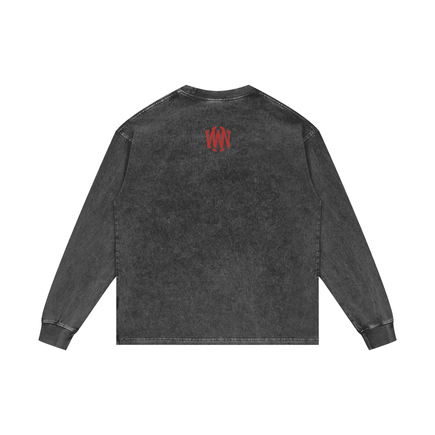 Acid Wash Oversize Long Sleeve T-Shirt - Wolvyn Apparel