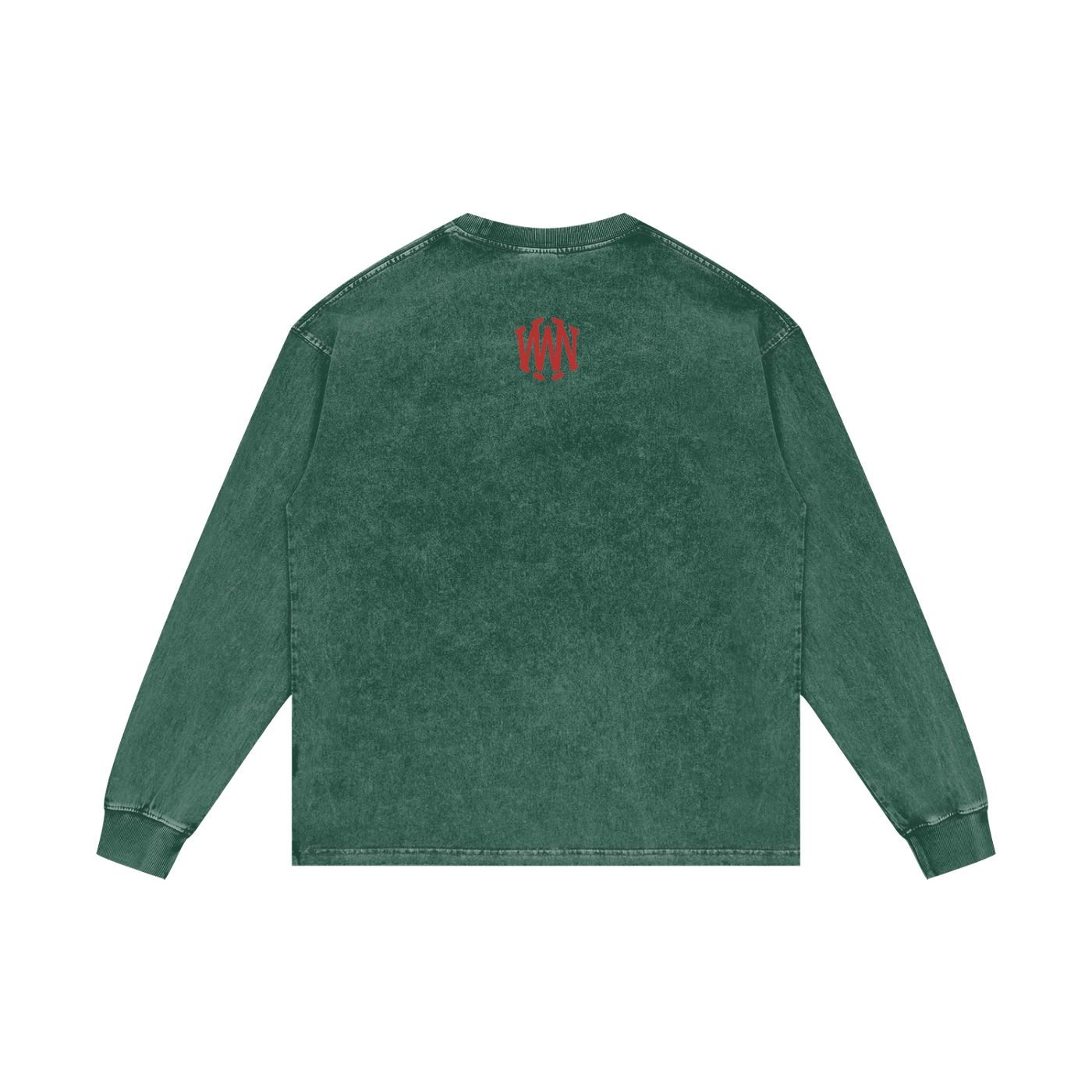 Acid Wash Oversize Long Sleeve T-Shirt - Wolvyn Apparel