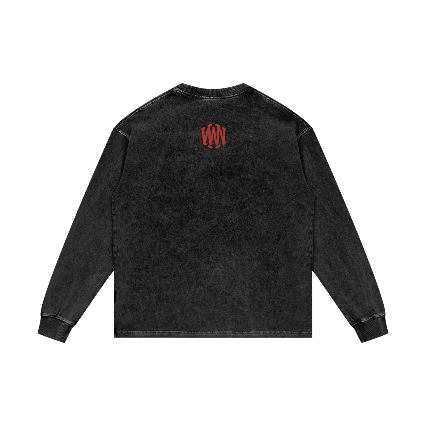 Acid Wash Oversize Long Sleeve T-Shirt - Wolvyn Apparel