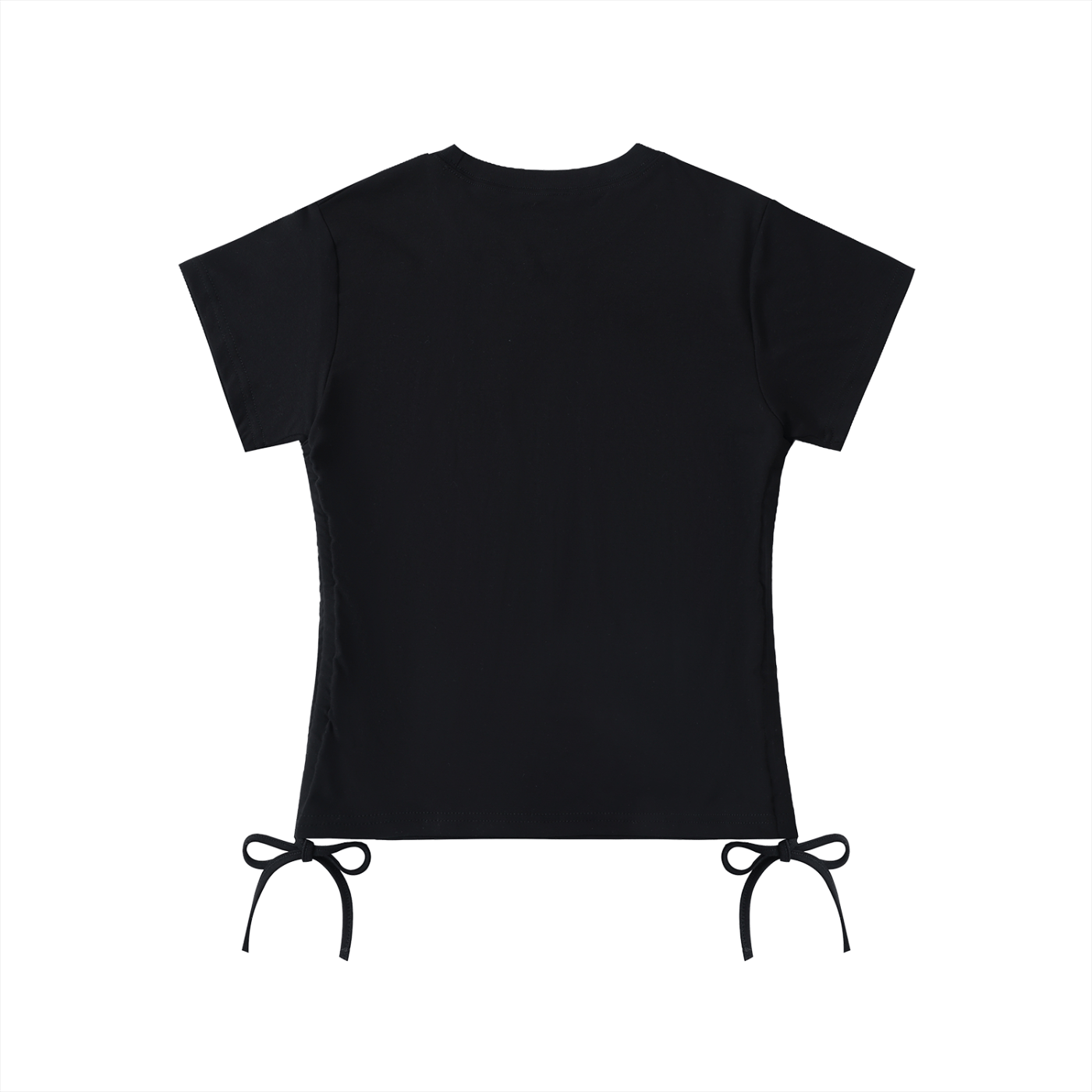 Adjustable Drawstring Crop Tee - Wolvyn Apparel