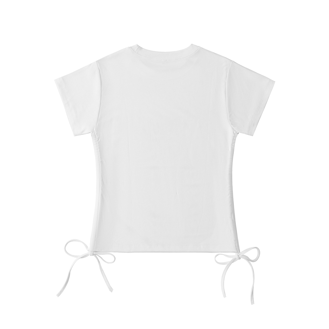 Adjustable Drawstring Crop Tee - Wolvyn Apparel