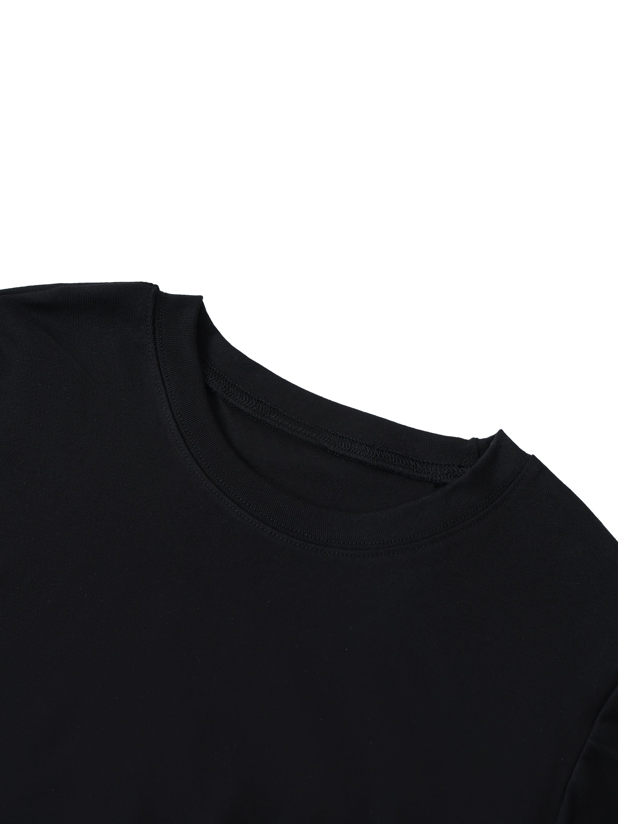 Adjustable Drawstring Crop Tee - Wolvyn Apparel