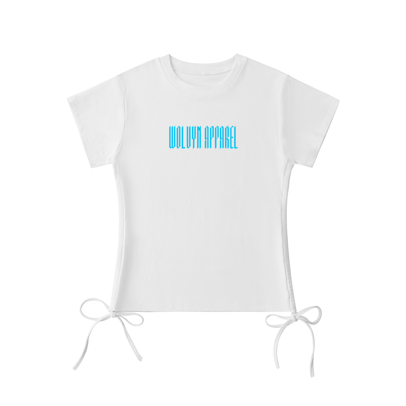 Adjustable Drawstring Crop Tee - Wolvyn Apparel