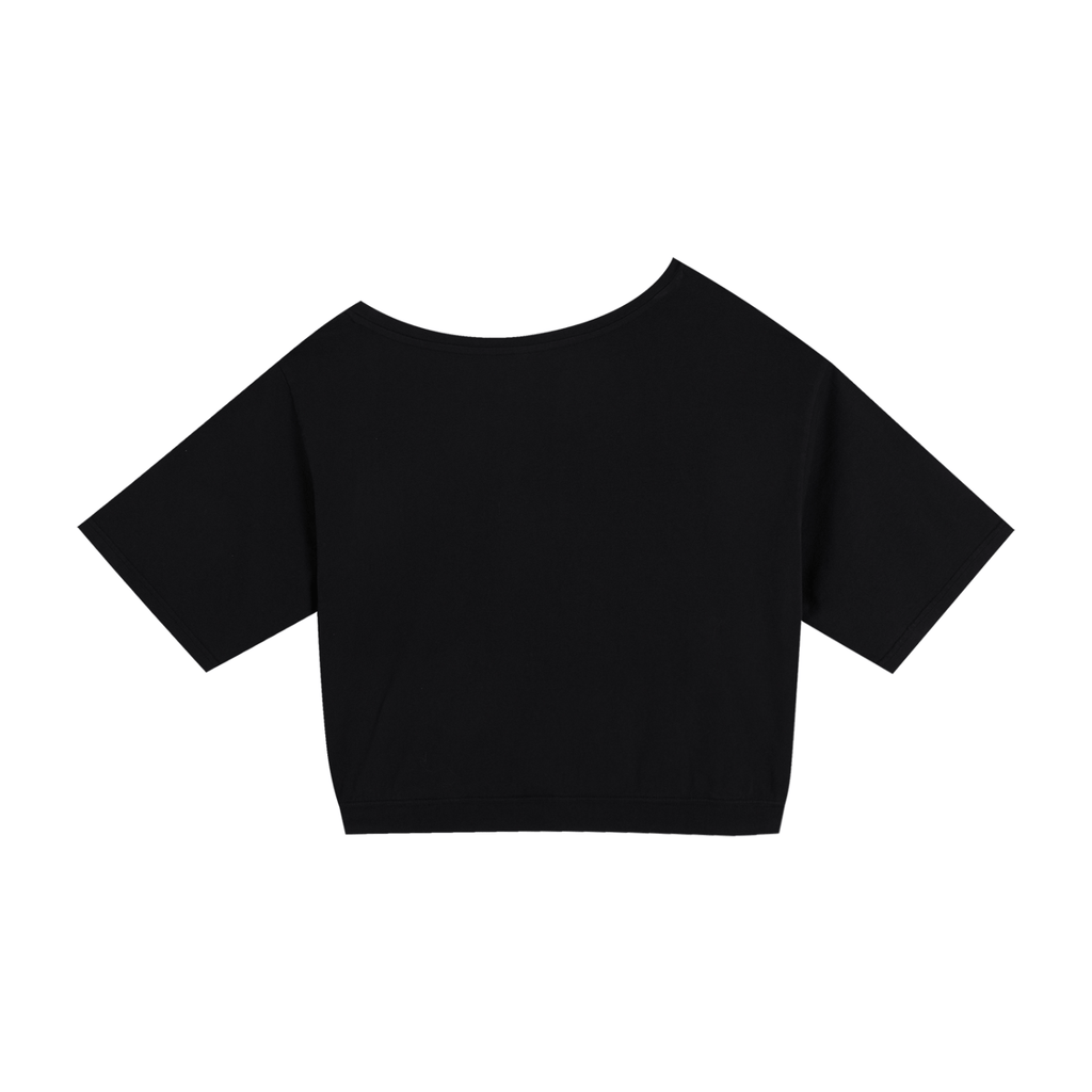 Asymmetric Shoulder Oversized Cotton T-Shirt - Wolvyn Apparel