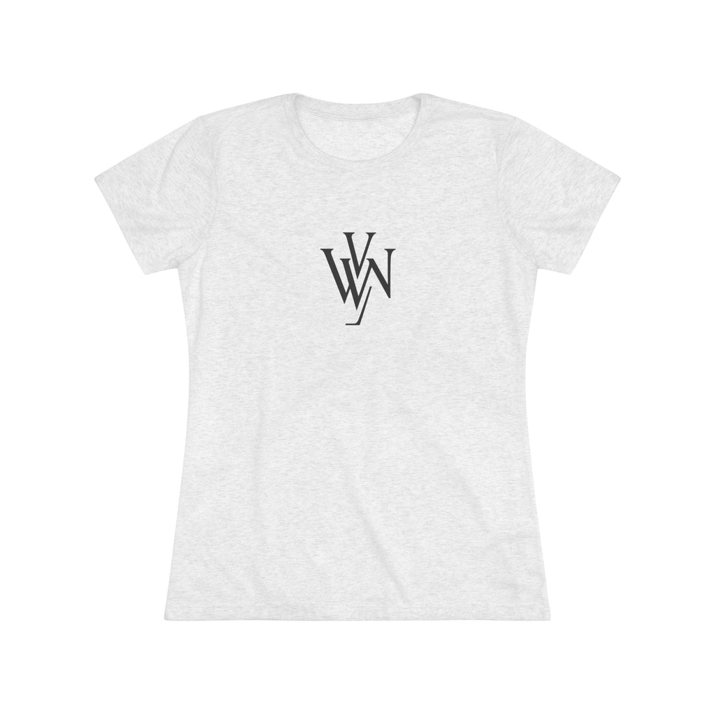 Chic Women's Triblend Tee - Casual Fashion, Everyday Wear, Graphic T-Shirt, Gift for Her, Comfortable Casual Outfit - Wolvyn Apparel