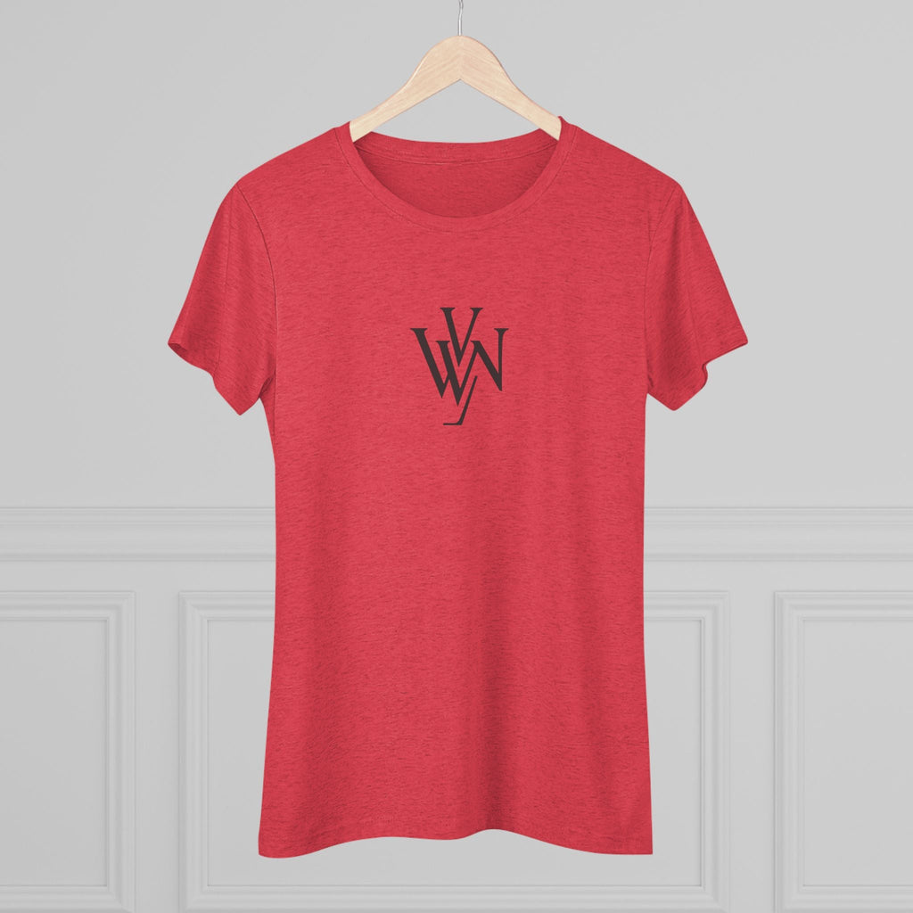Chic Women's Triblend Tee - Casual Fashion, Everyday Wear, Graphic T-Shirt, Gift for Her, Comfortable Casual Outfit - Wolvyn Apparel