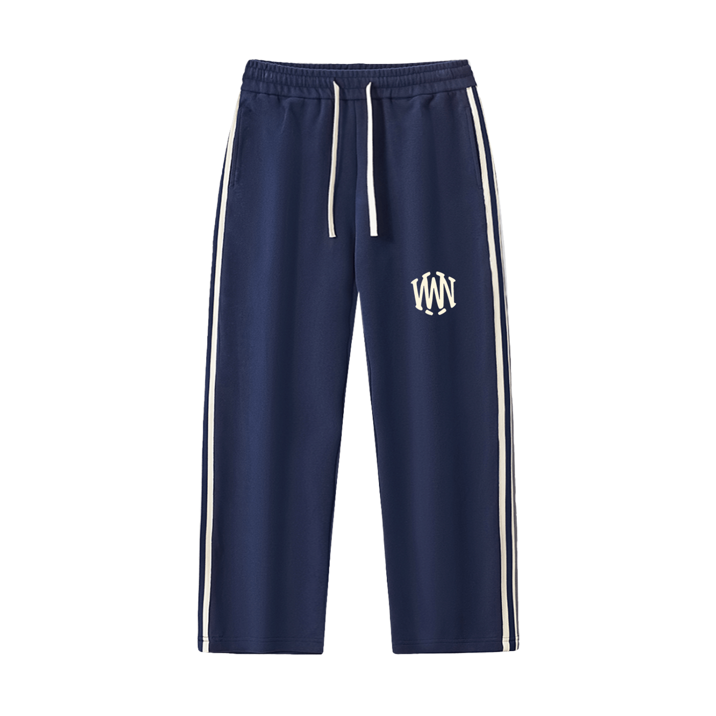 Contrast Side - Stripe Straight - Leg Pants - Wolvyn Apparel