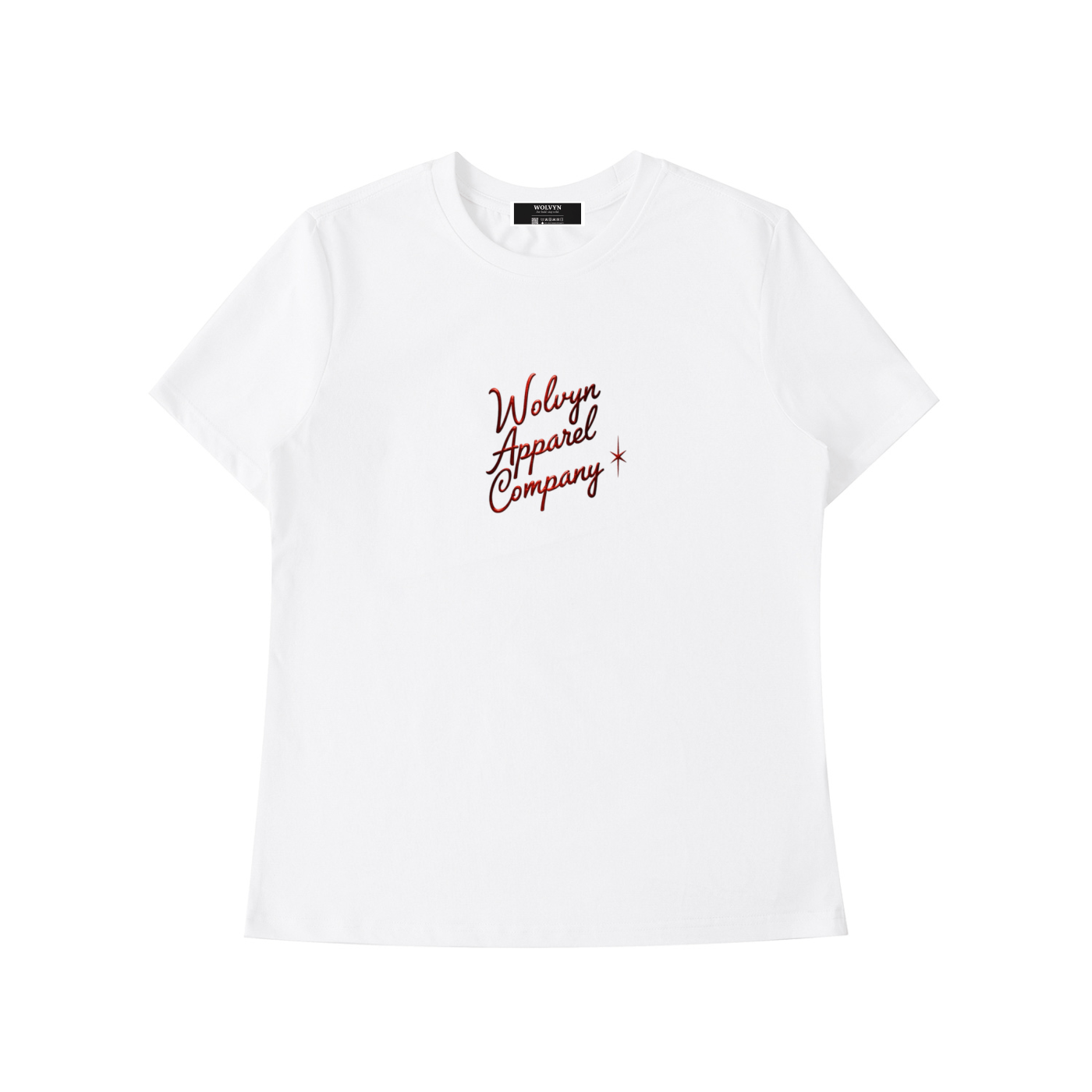 Cotton - Blend Crop Tee - Wolvyn Apparel