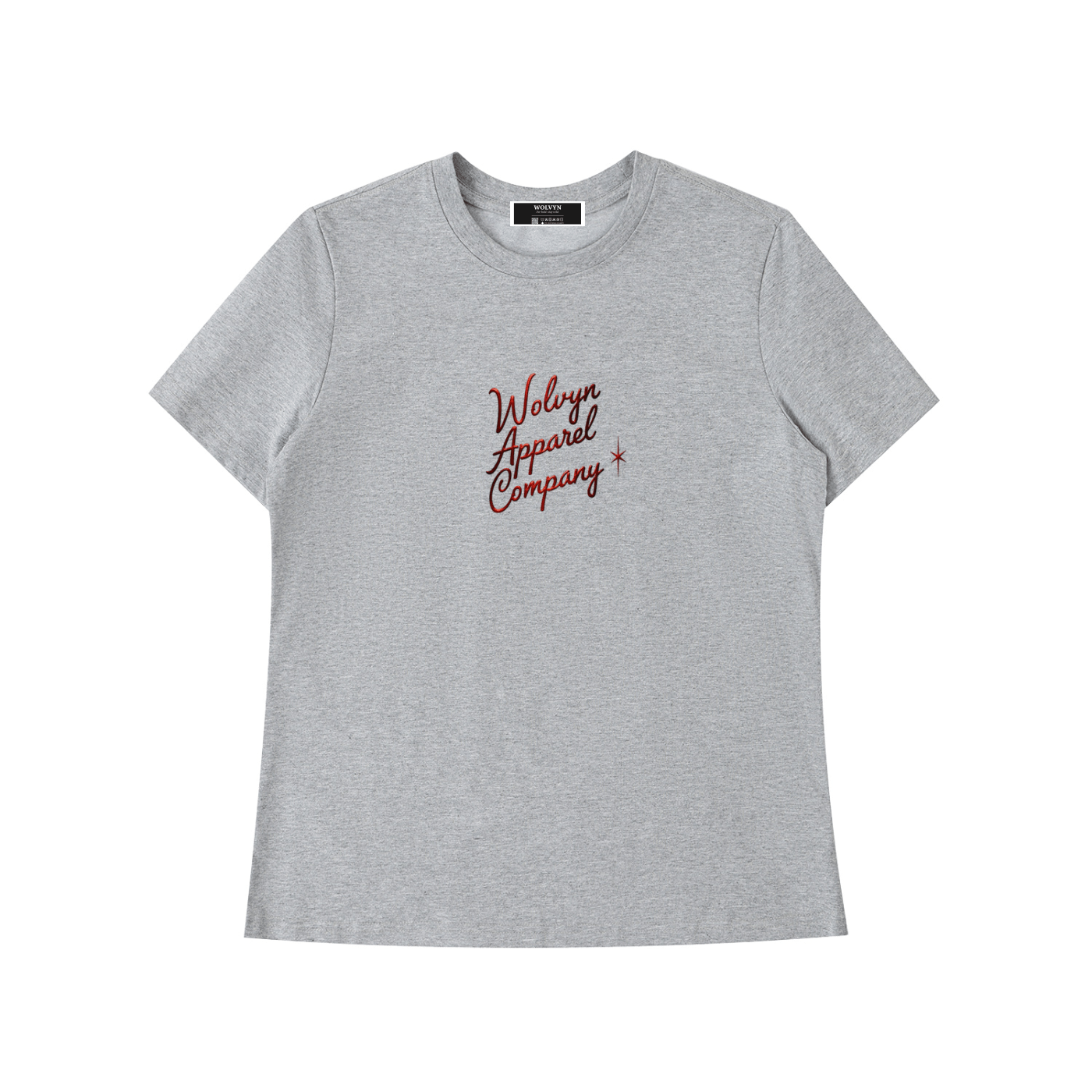 Cotton - Blend Crop Tee - Wolvyn Apparel