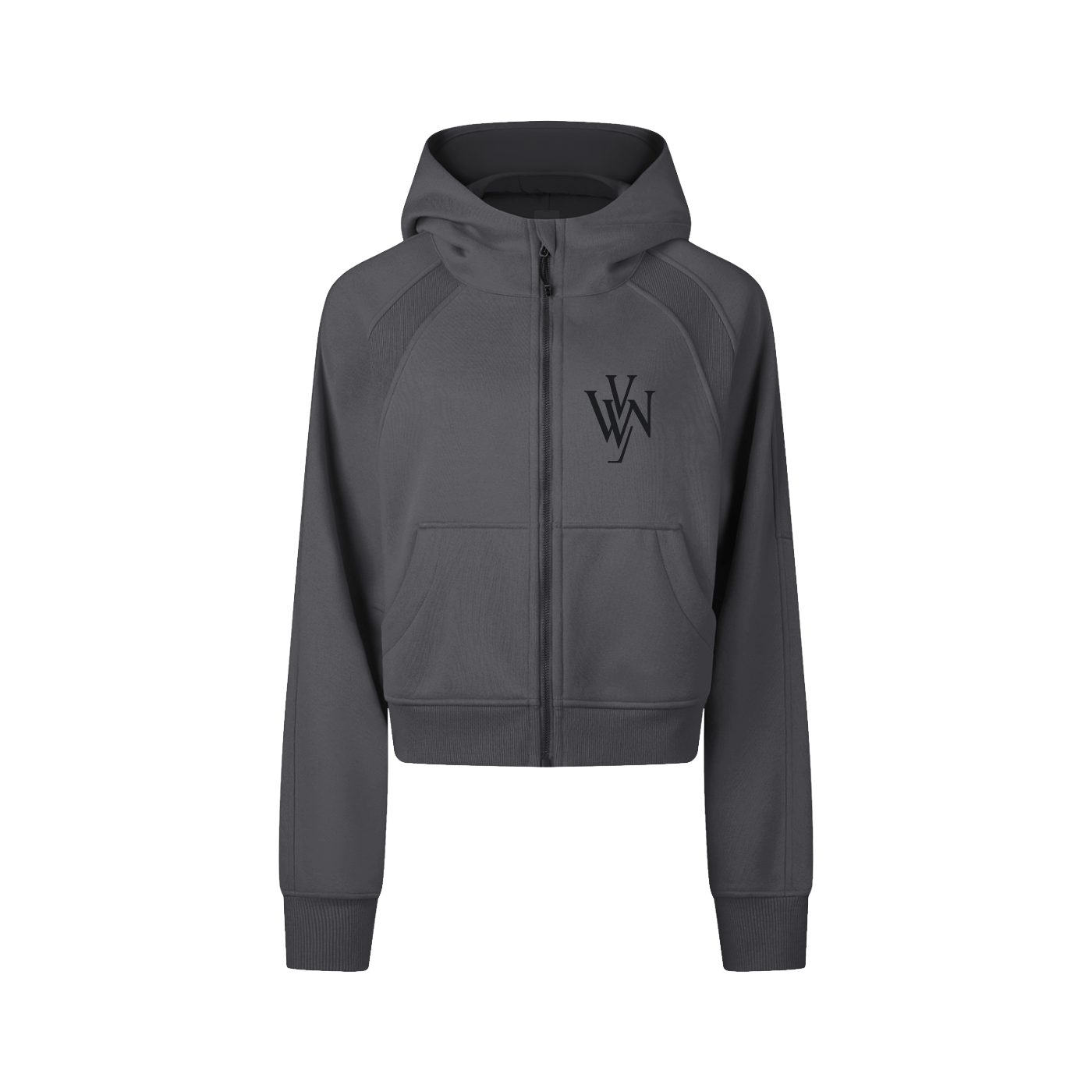 Cropped Zip - Through Hoodie - Wolvyn Apparel