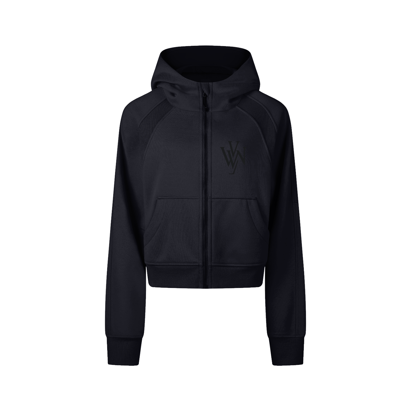 Cropped Zip - Through Hoodie - Wolvyn Apparel