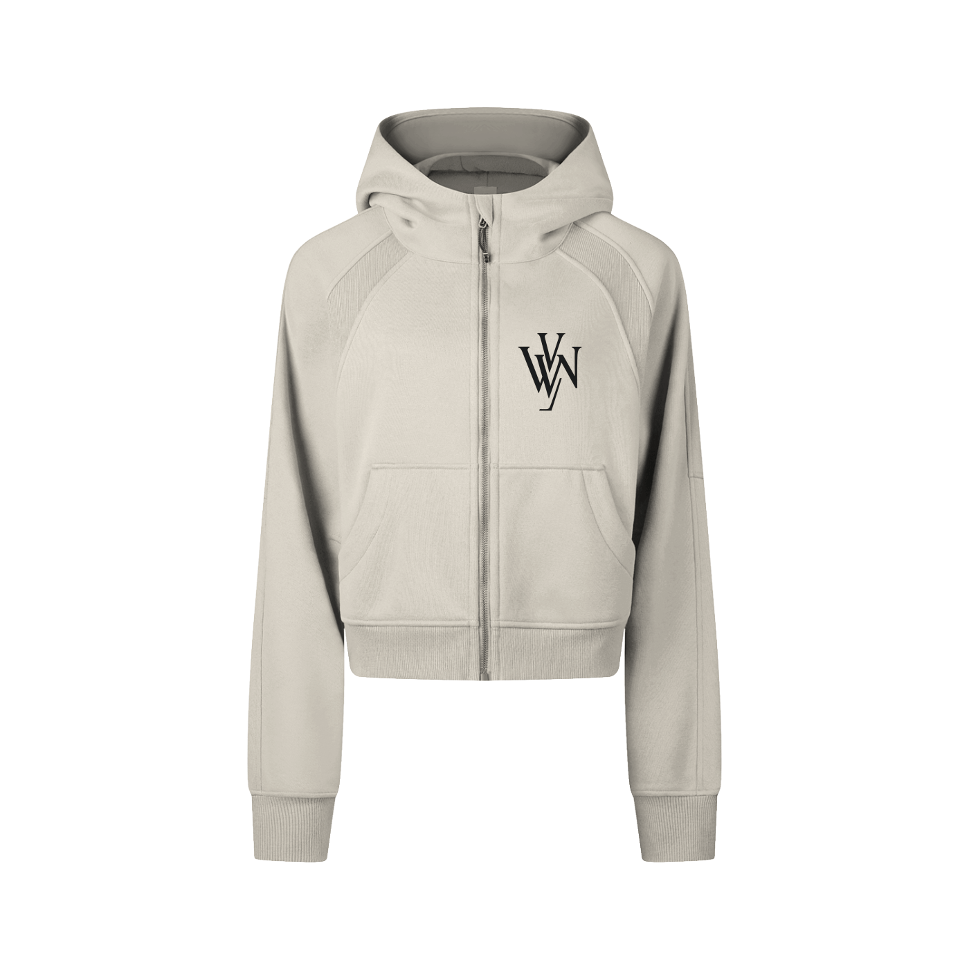 Cropped Zip - Through Hoodie - Wolvyn Apparel