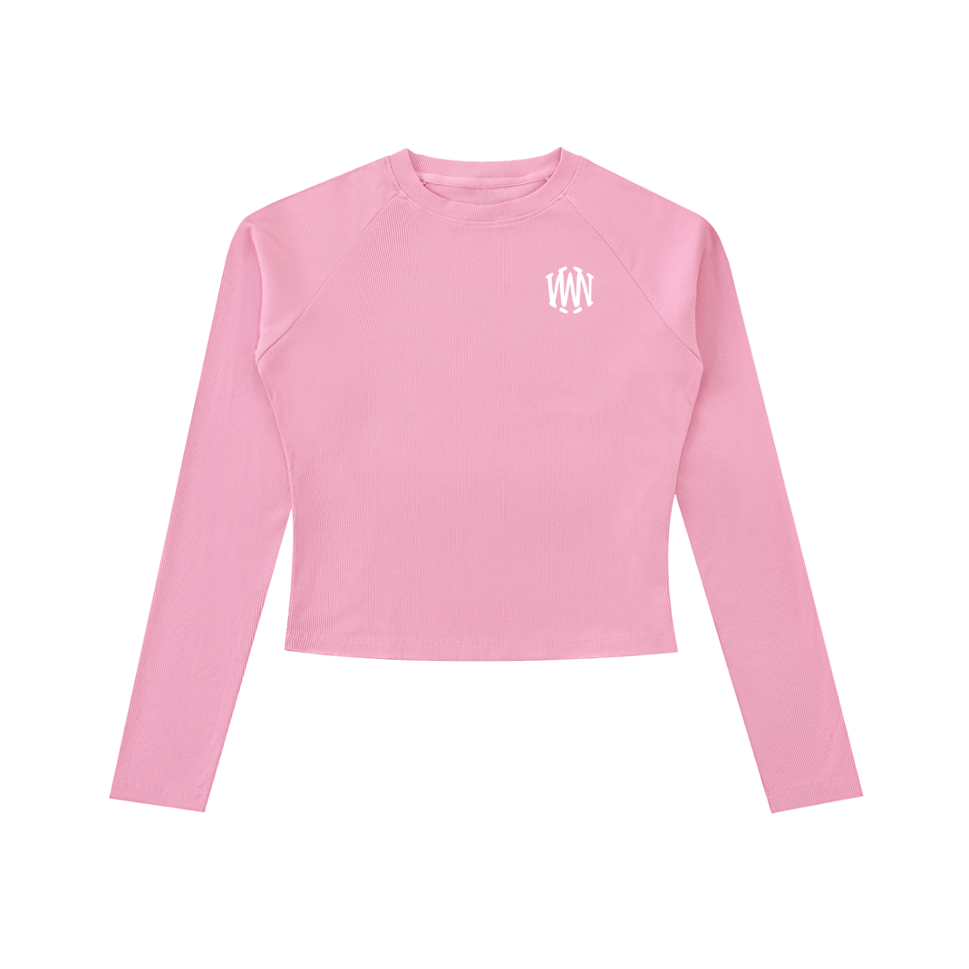 Dyed Washed Raglan Long Sleeve Slim T-Shirt - Wolvyn Apparel