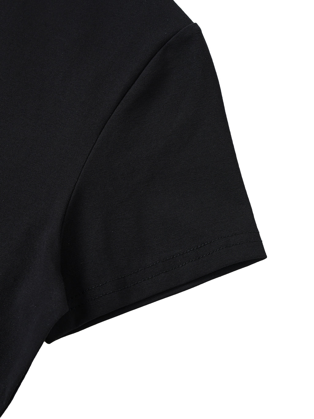 Essential Bodycon Crewneck T-Shirt - Wolvyn Apparel