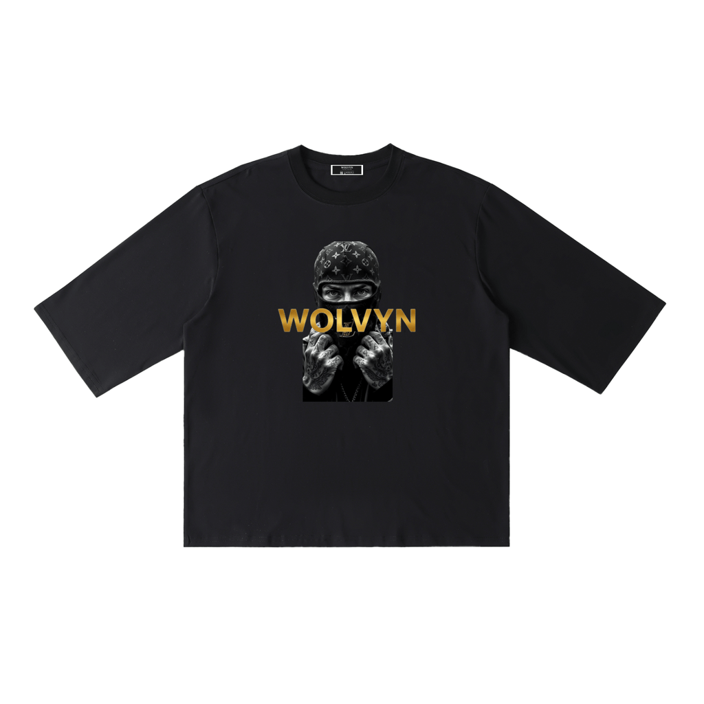 Essential Half Sleeve Ribbed T-Shirt - Wolvyn Apparel