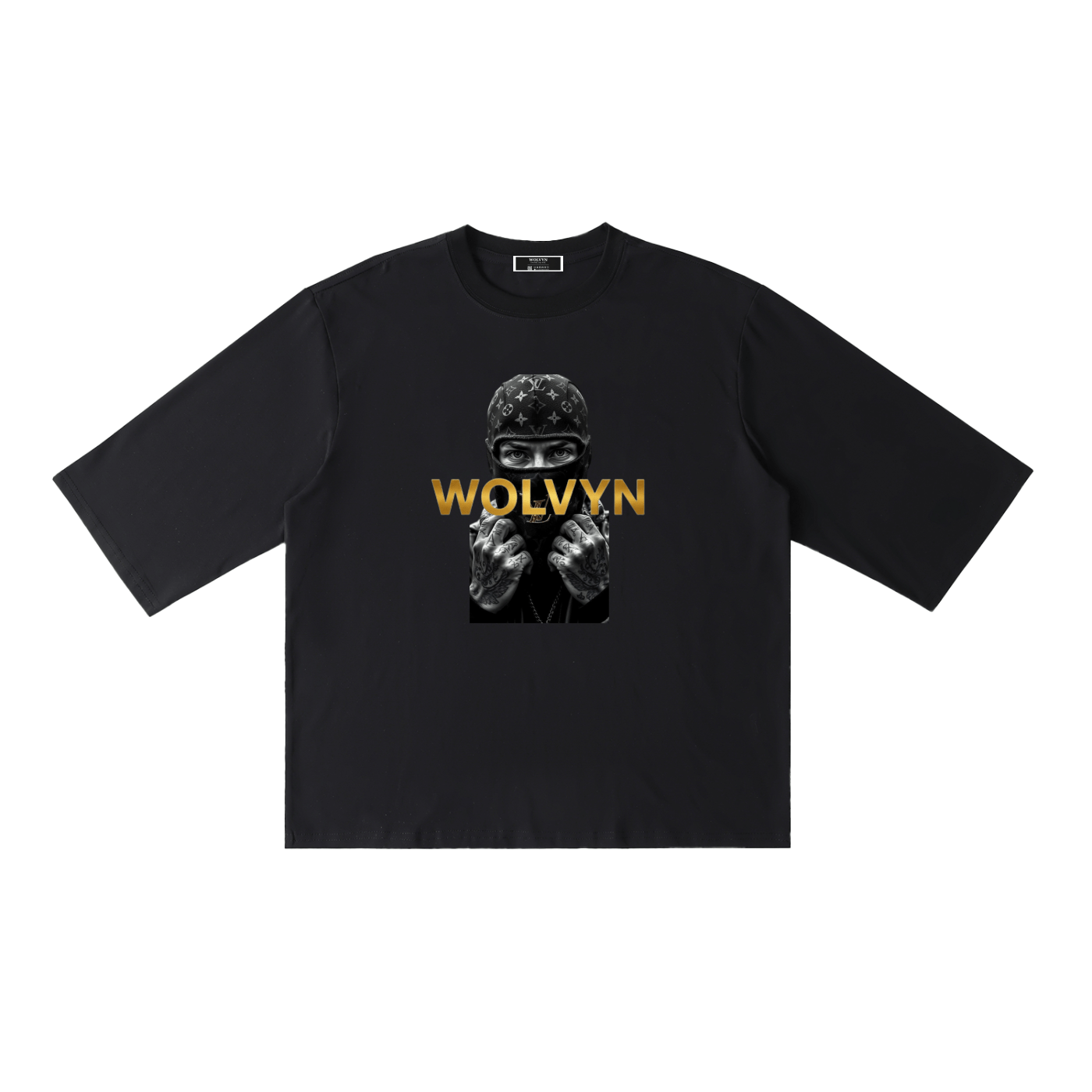 Essential Half Sleeve Ribbed T-Shirt - Wolvyn Apparel