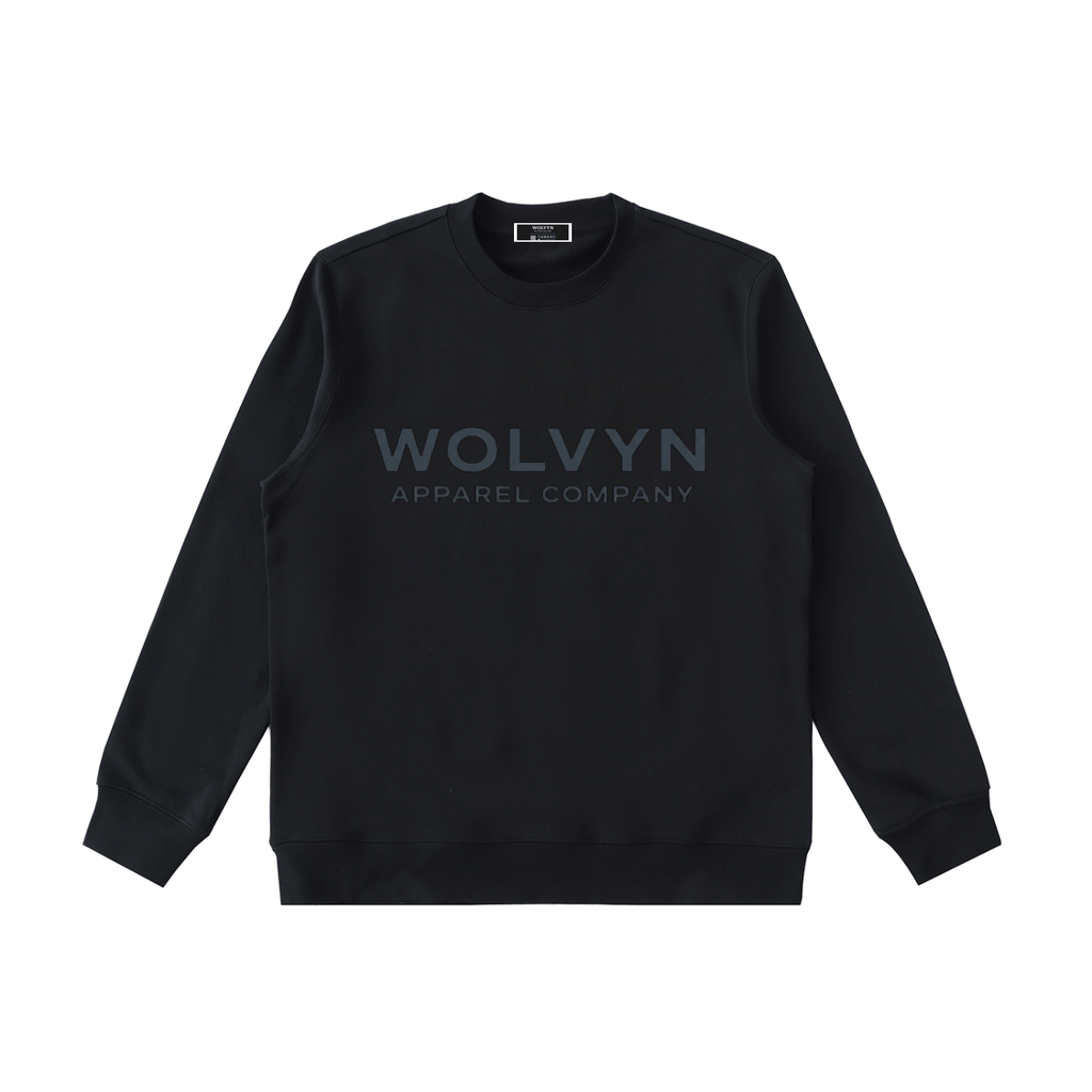 Essential Heavyweight Crewneck Sweatshirt - Wolvyn Apparel