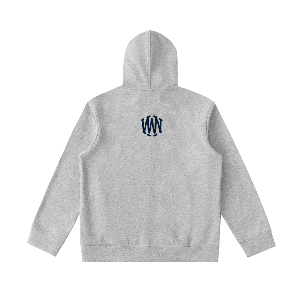 Essential Heavyweight High Neck Zip - Up Hoodie - Wolvyn Apparel