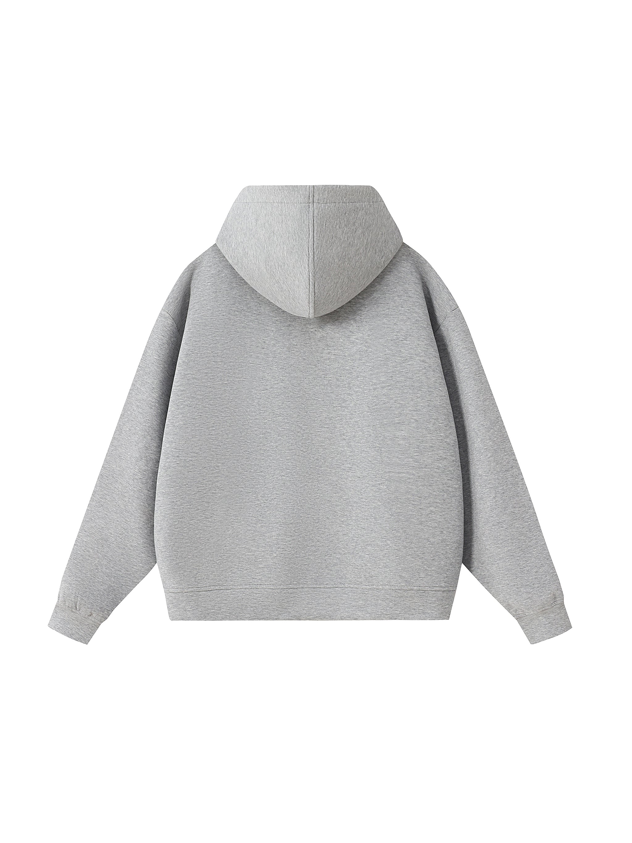 Essential Heavyweight High Neck Zip - Up Hoodie - Wolvyn Apparel