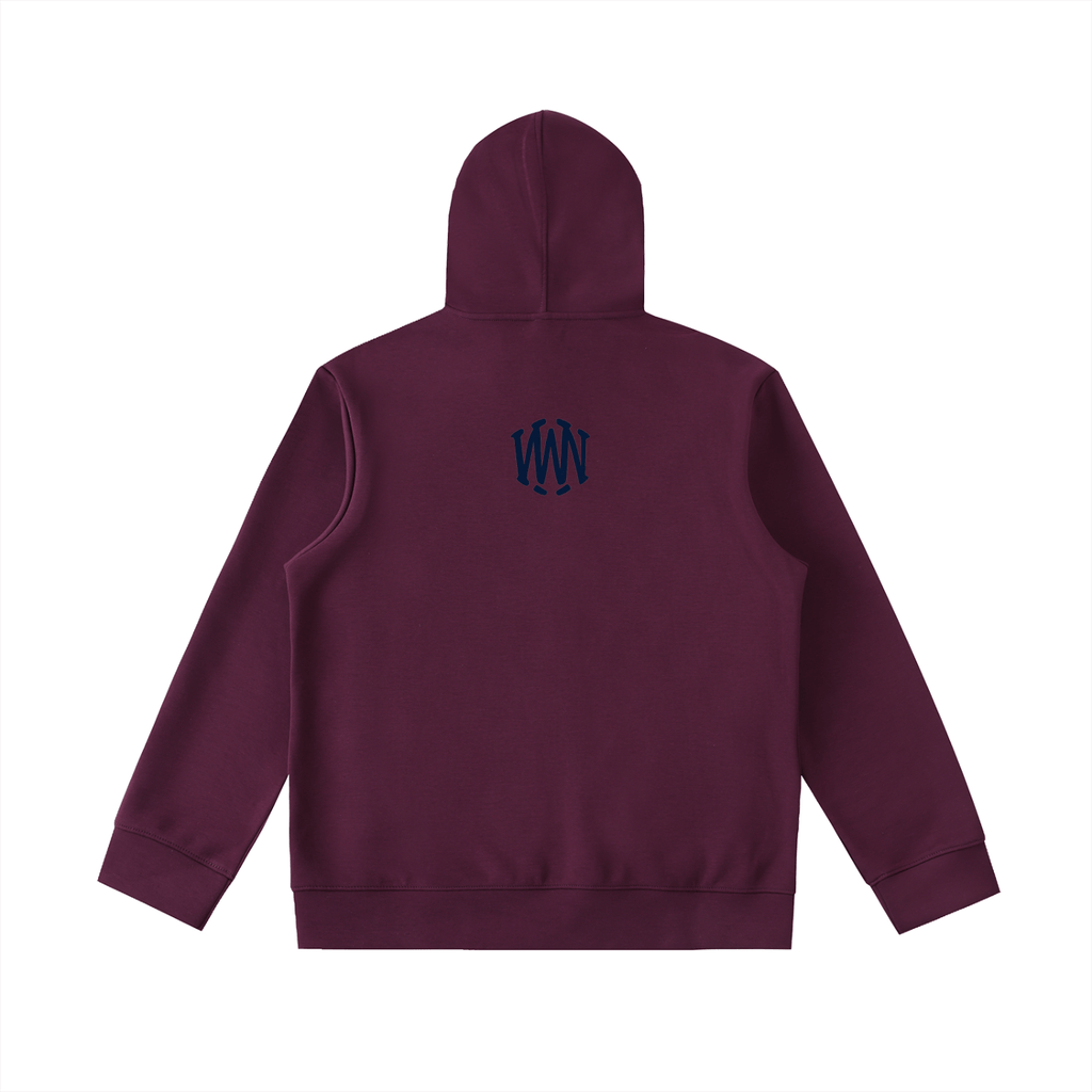 Essential Heavyweight High Neck Zip - Up Hoodie - Wolvyn Apparel