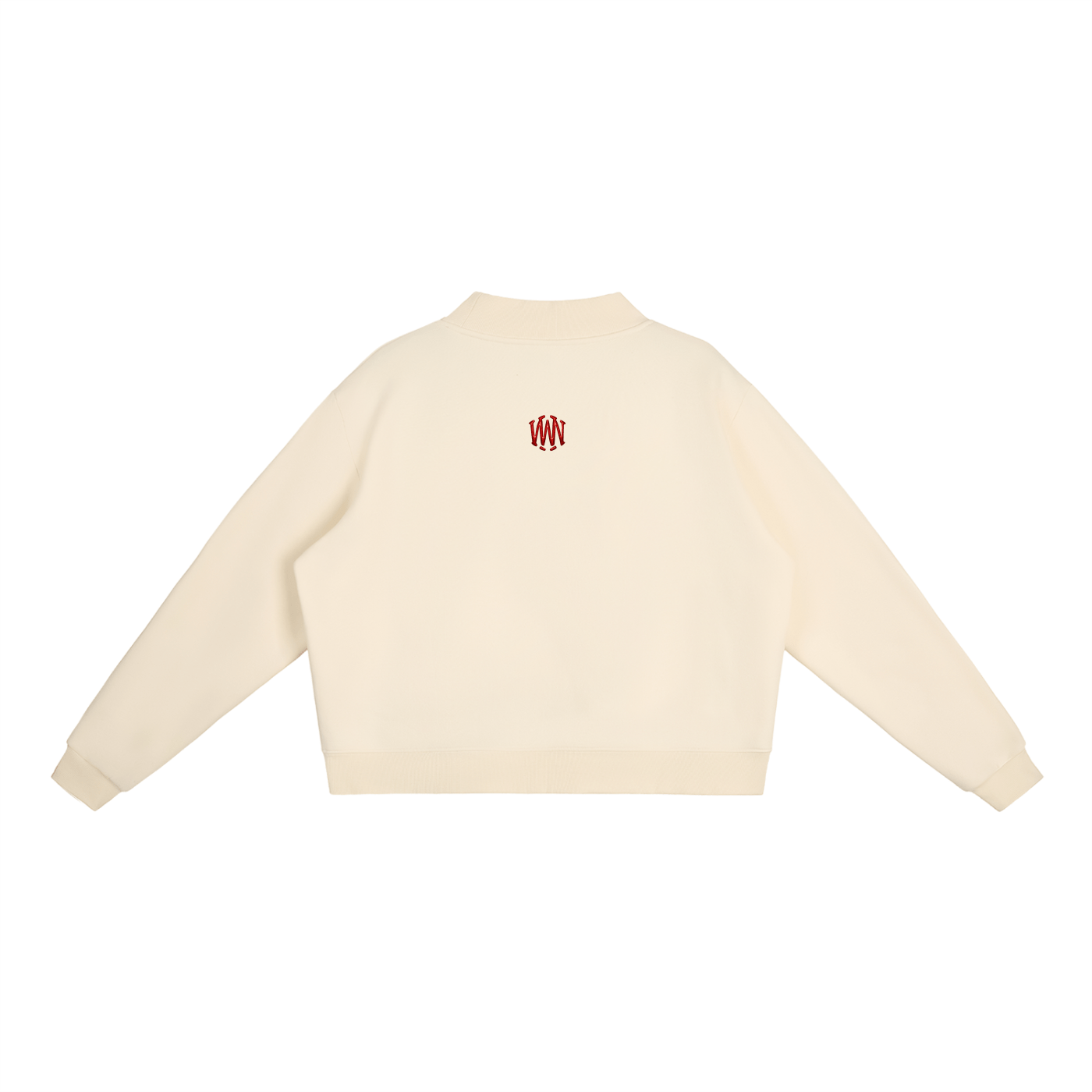 Fleece Mock Neck Crop Sweat - Wolvyn Apparel