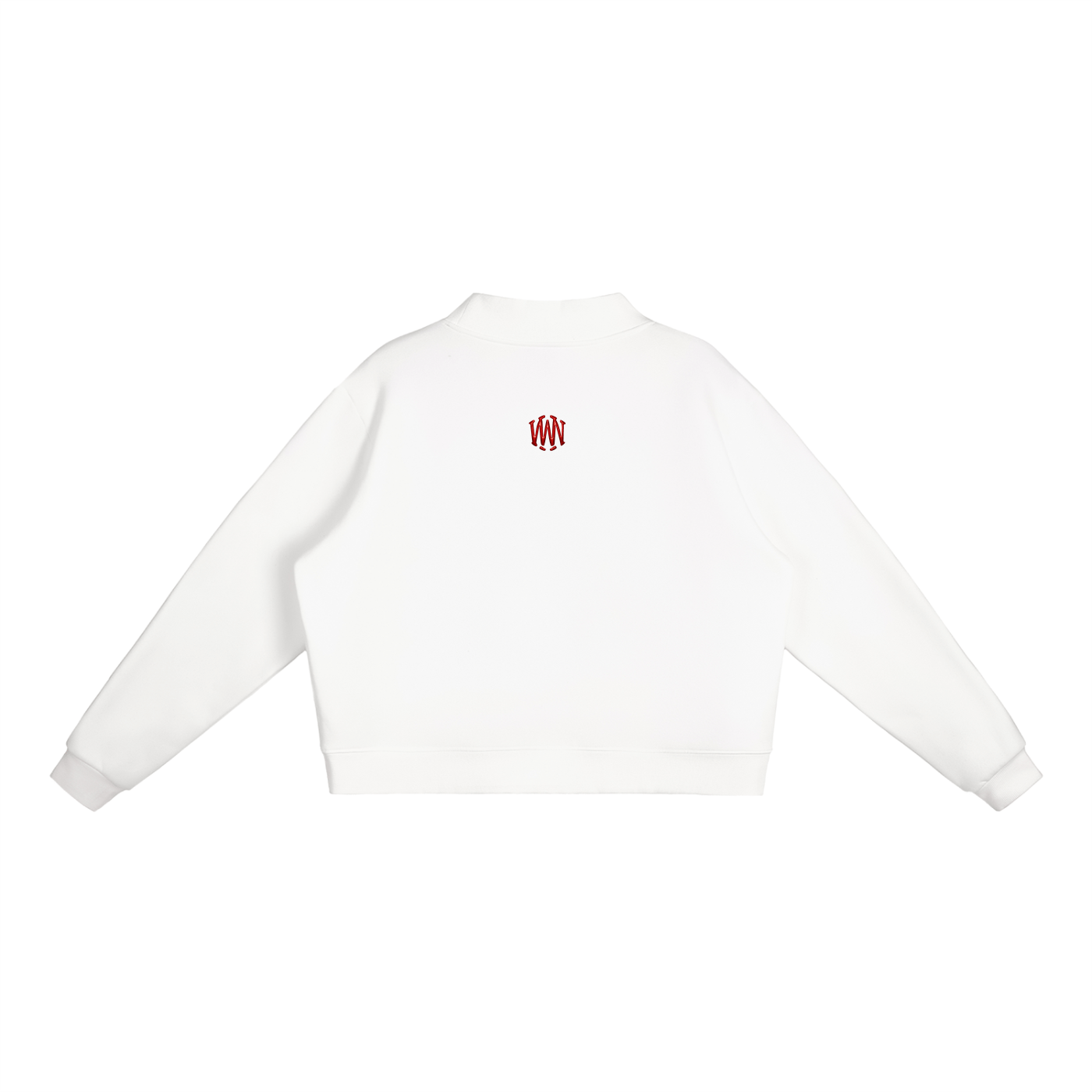 Fleece Mock Neck Crop Sweat - Wolvyn Apparel