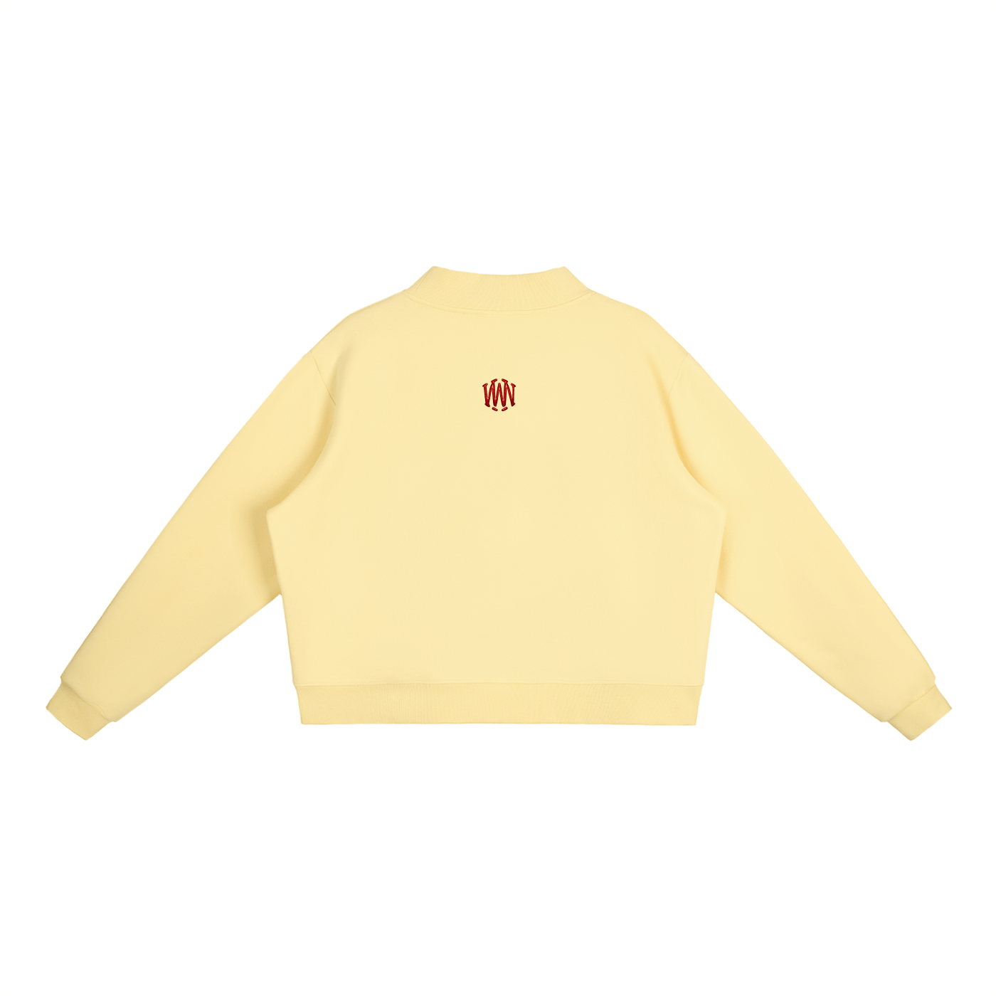 Fleece Mock Neck Crop Sweat - Wolvyn Apparel