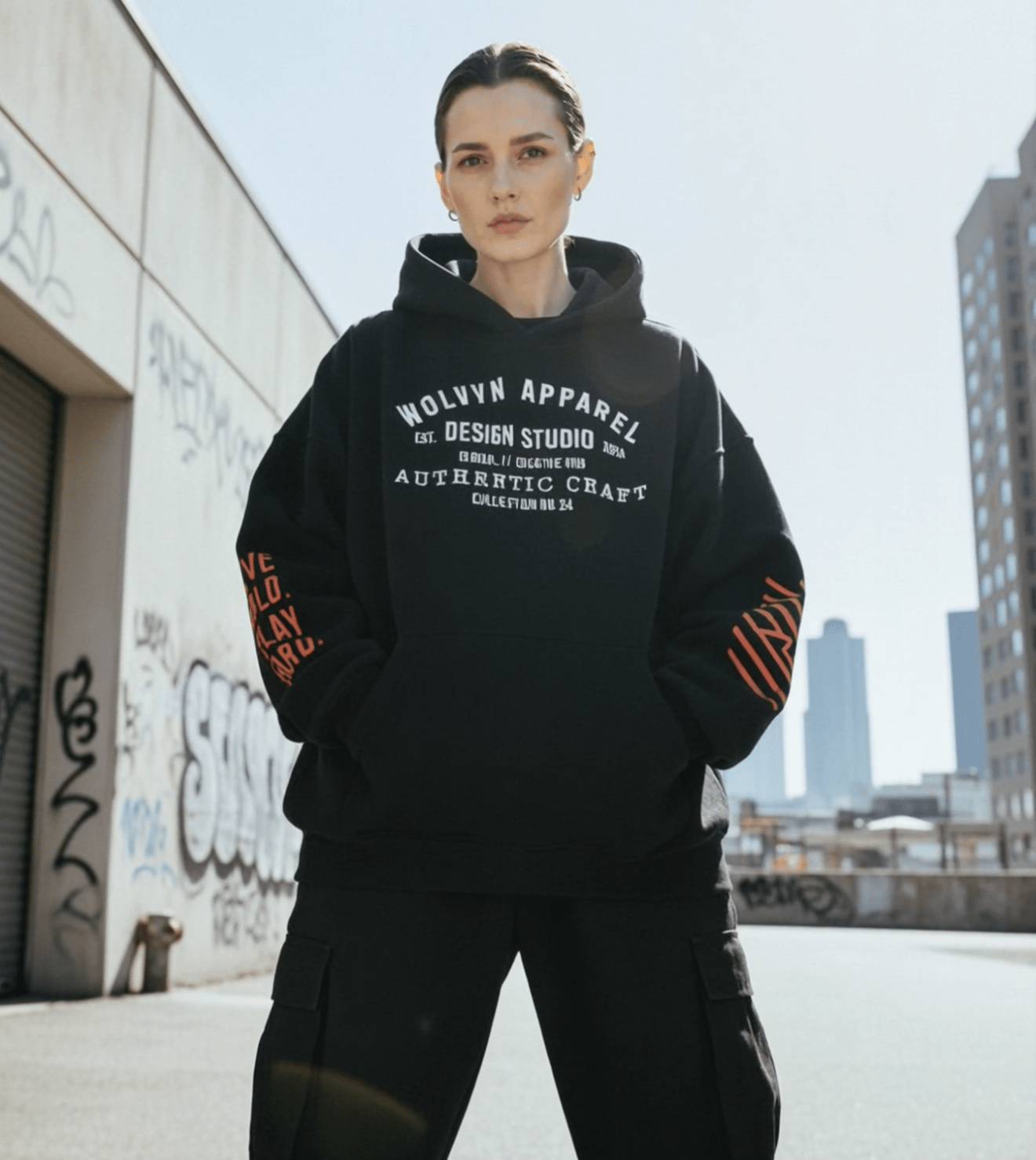 Fleeced Cotton Oversize Hoodie - Wolvyn Apparel