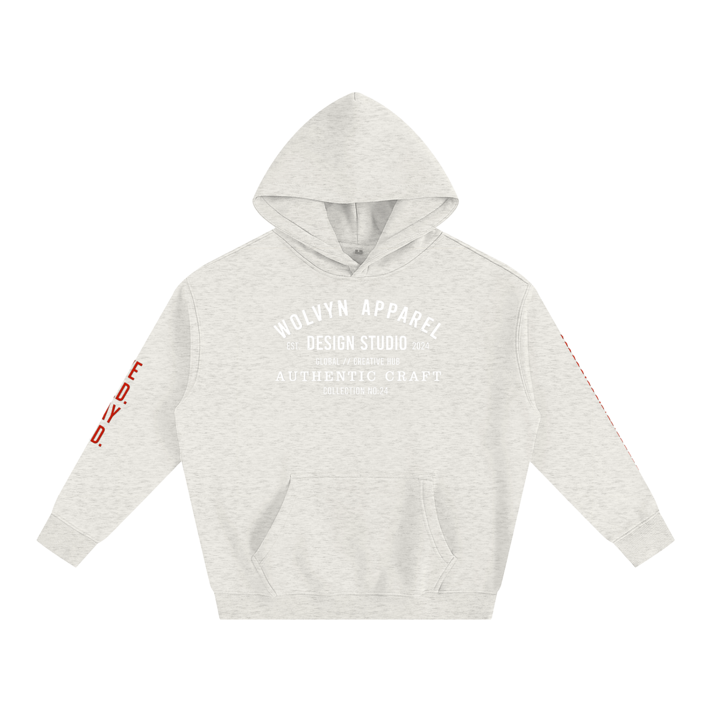Fleeced Cotton Oversize Hoodie - Wolvyn Apparel