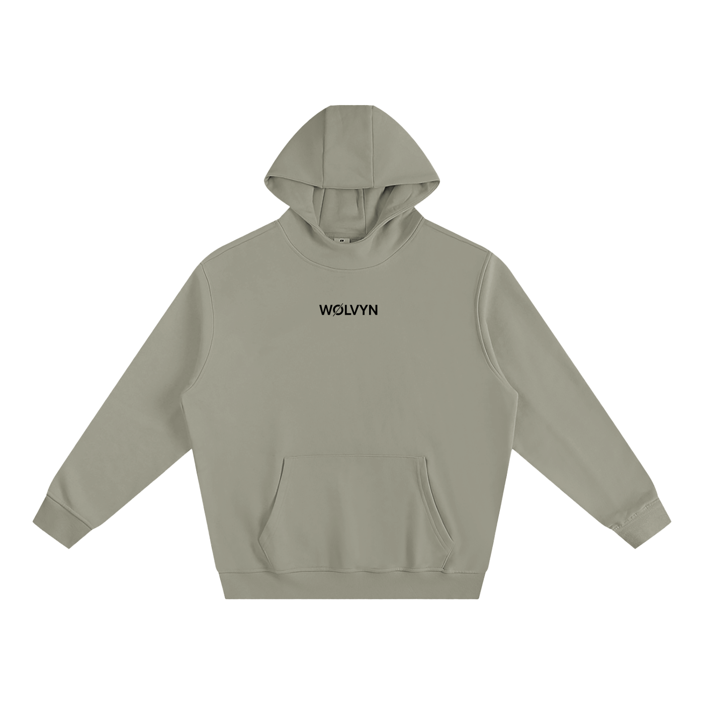 Fleeced High Neck Hoodie - Wolvyn Apparel