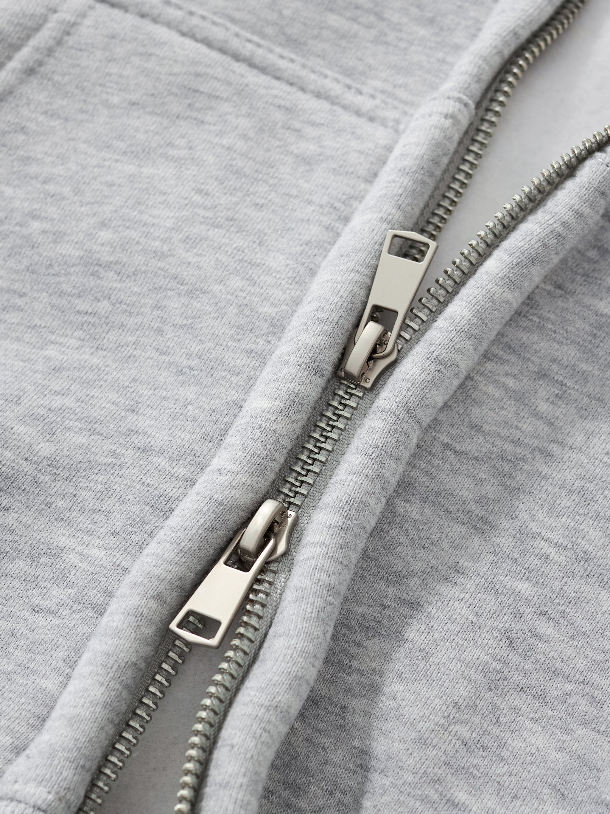 Fleeced Zip - Up Cropped Hoodie - Wolvyn Apparel