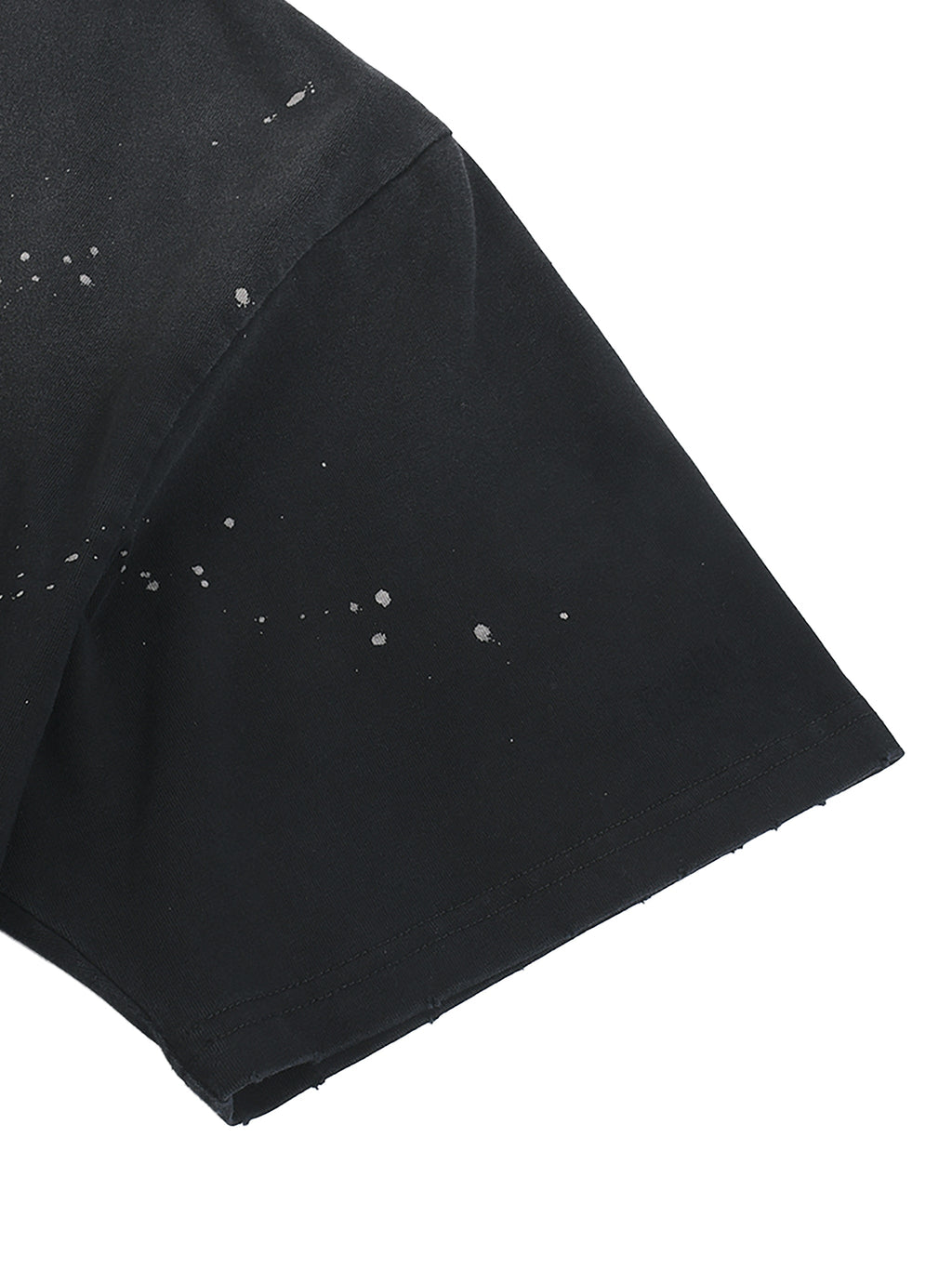 Hand - Frayed Sunfade Paint Splatter T-Shirt - Wolvyn Apparel