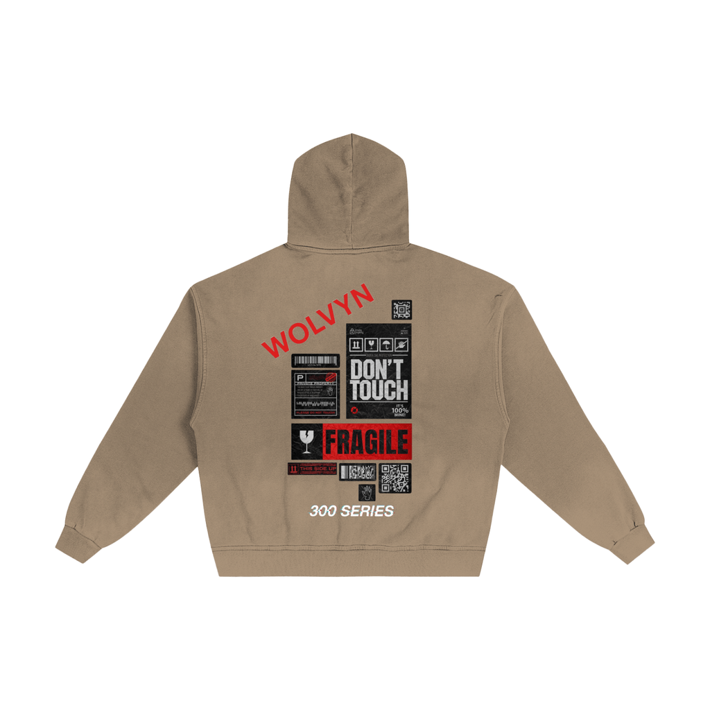 Hand - Frayed Sunfade Zip Hoodie - Wolvyn Apparel