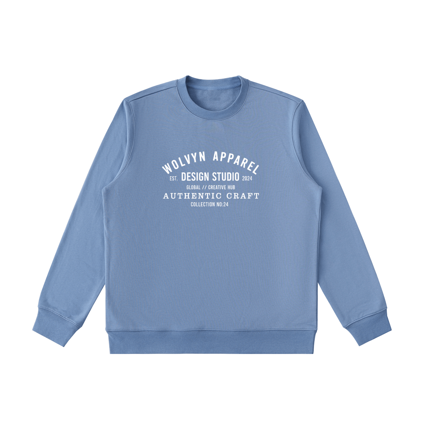 Heavyweight Cotton Crewneck - Wolvyn Apparel