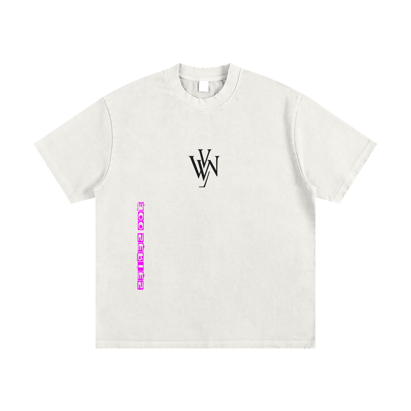 Heavyweight Vintage Washed Frayed T-Shirt - Wolvyn Apparel