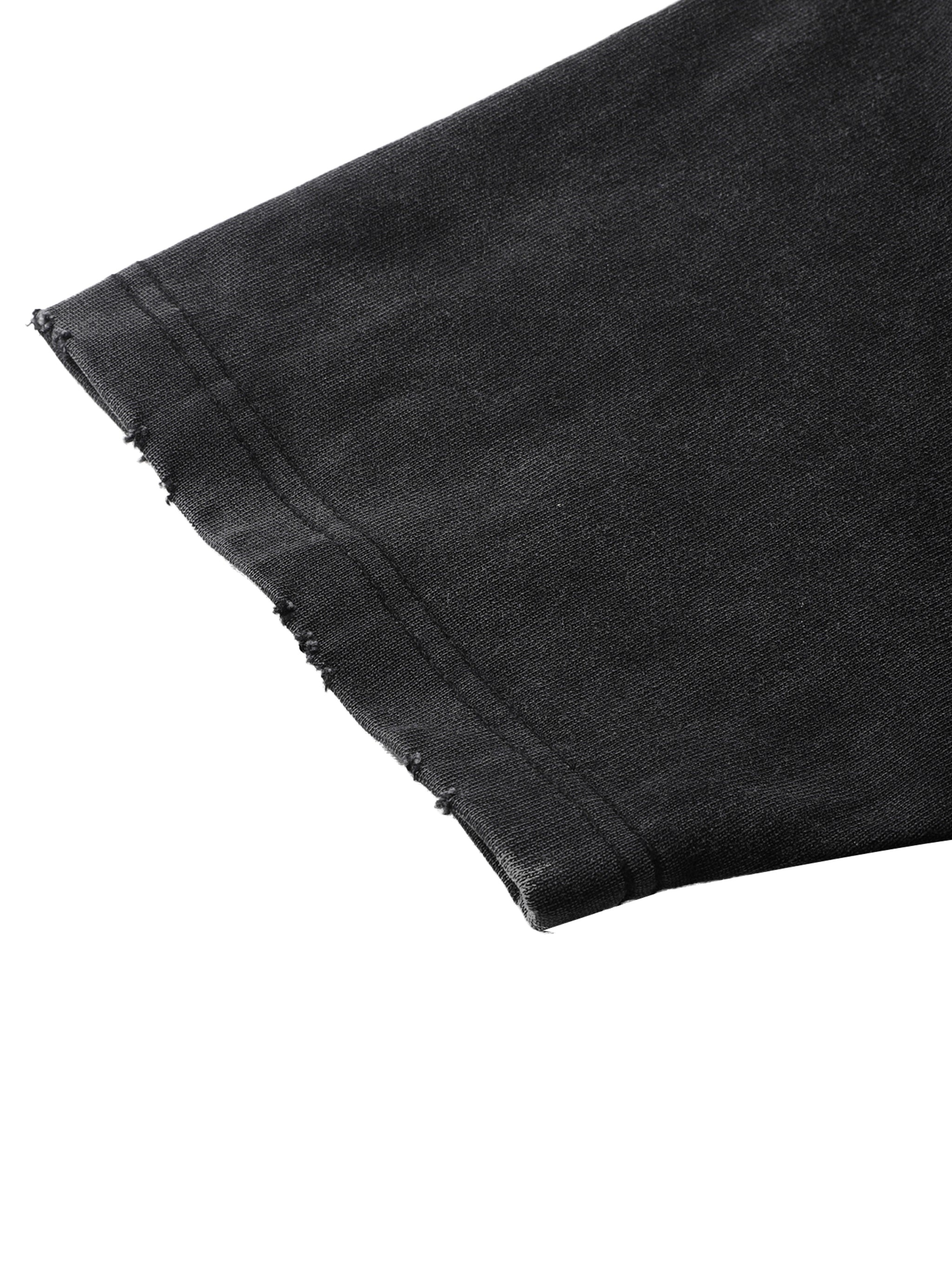 Heavyweight Vintage Washed Frayed T-Shirt - Wolvyn Apparel