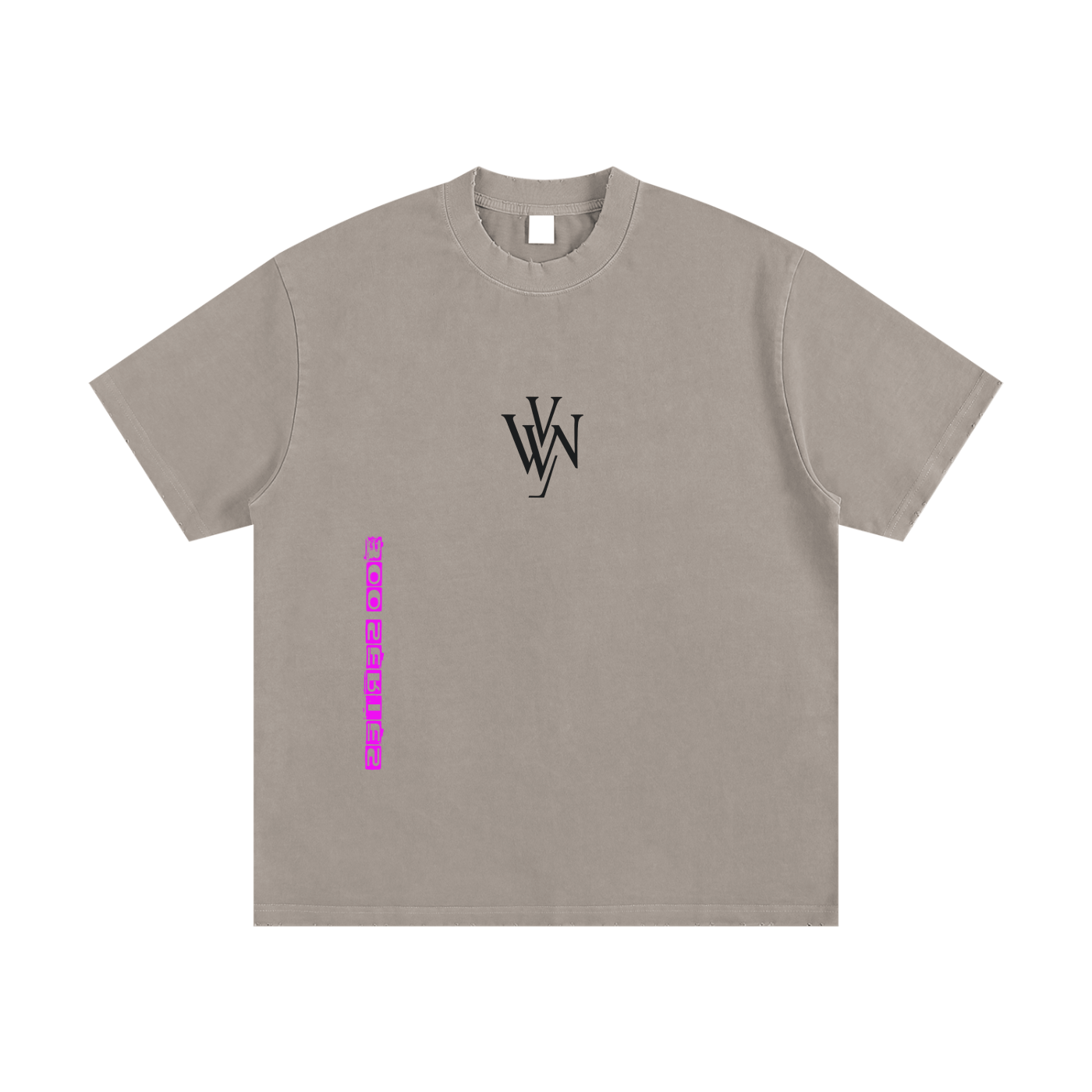 Heavyweight Vintage Washed Frayed T-Shirt - Wolvyn Apparel