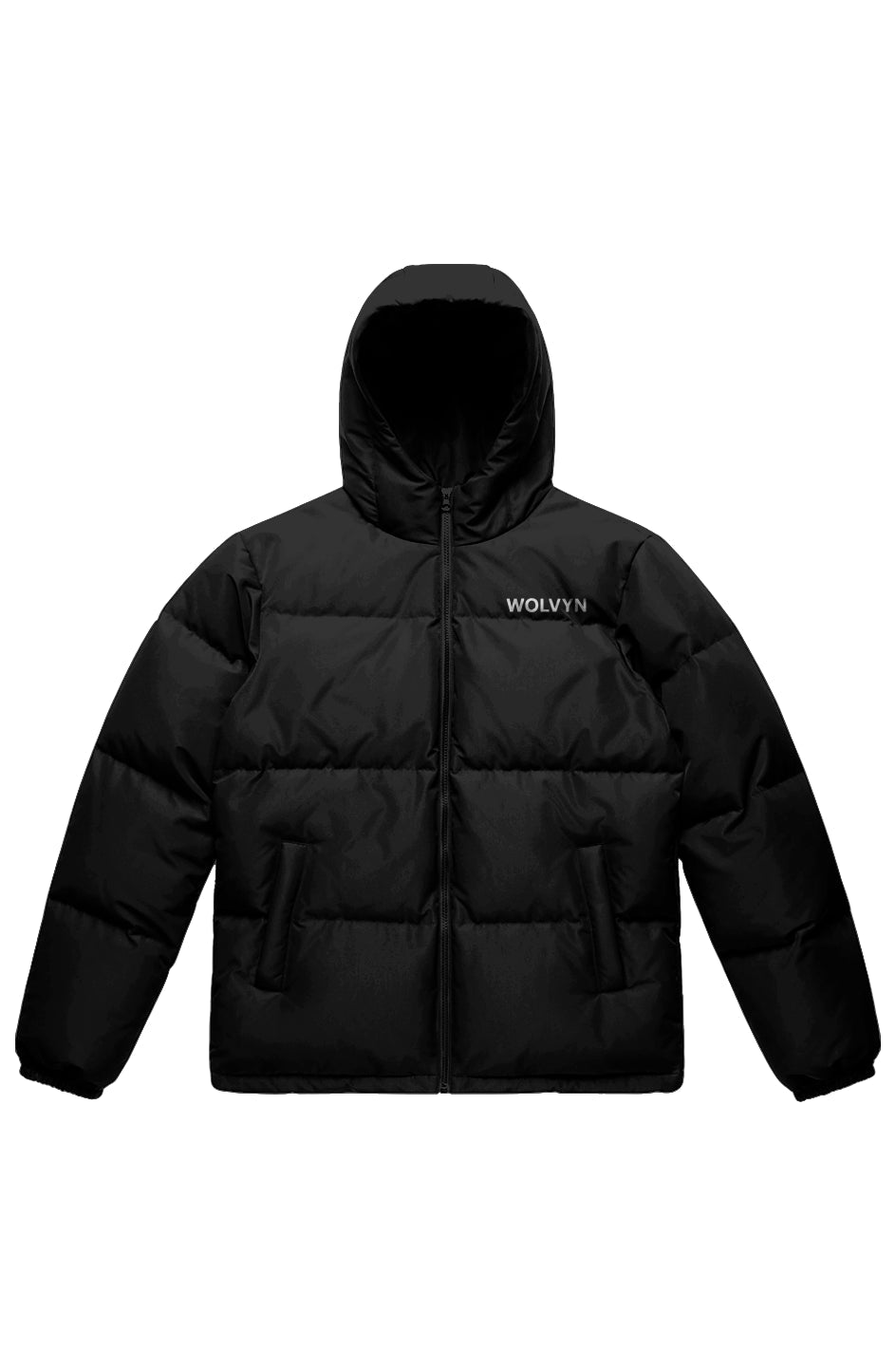 Hooded Puffer Jacket - Wolvyn Apparel