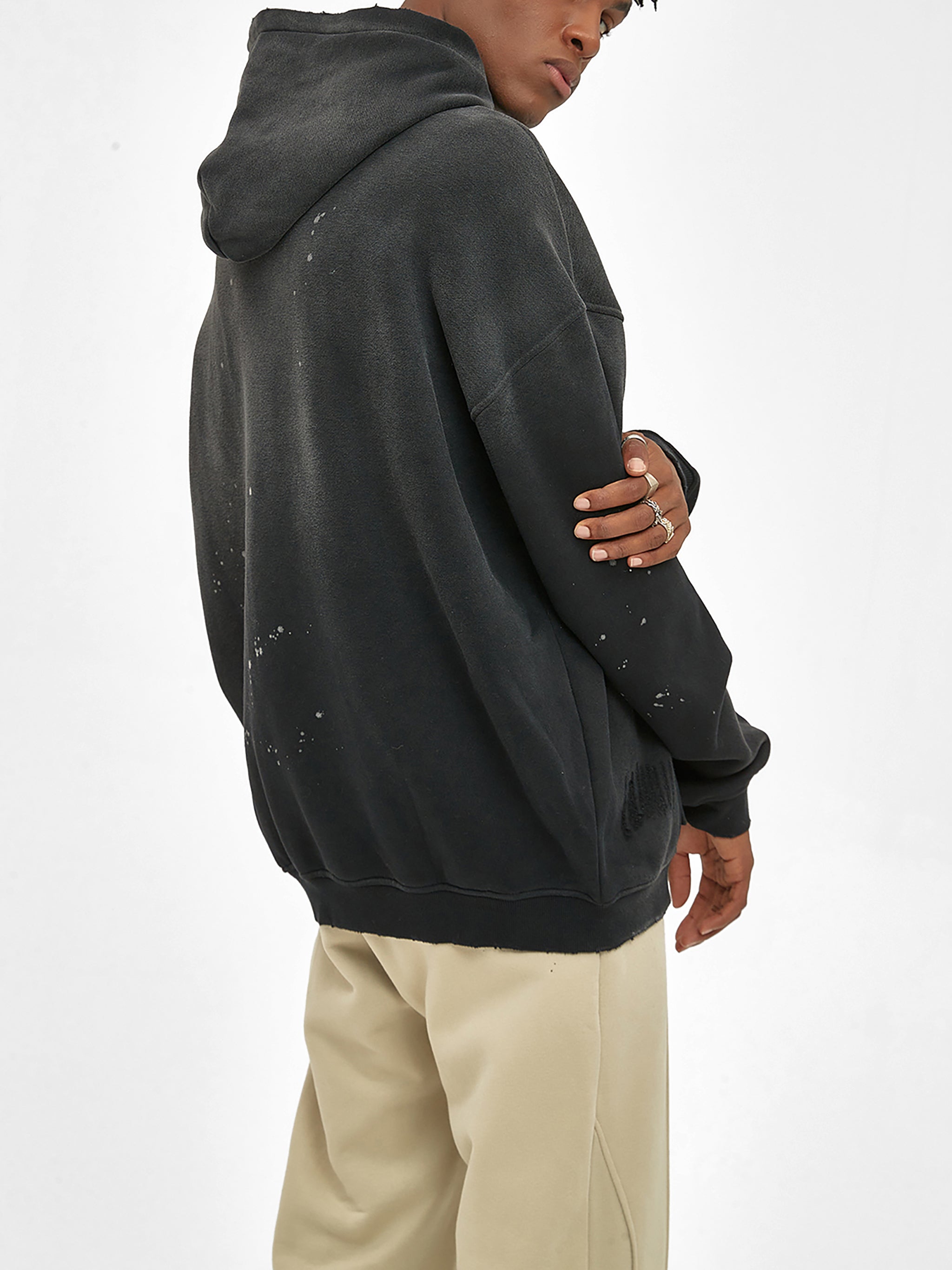 Wolvyn Vintage Washed Fleece Hoodie