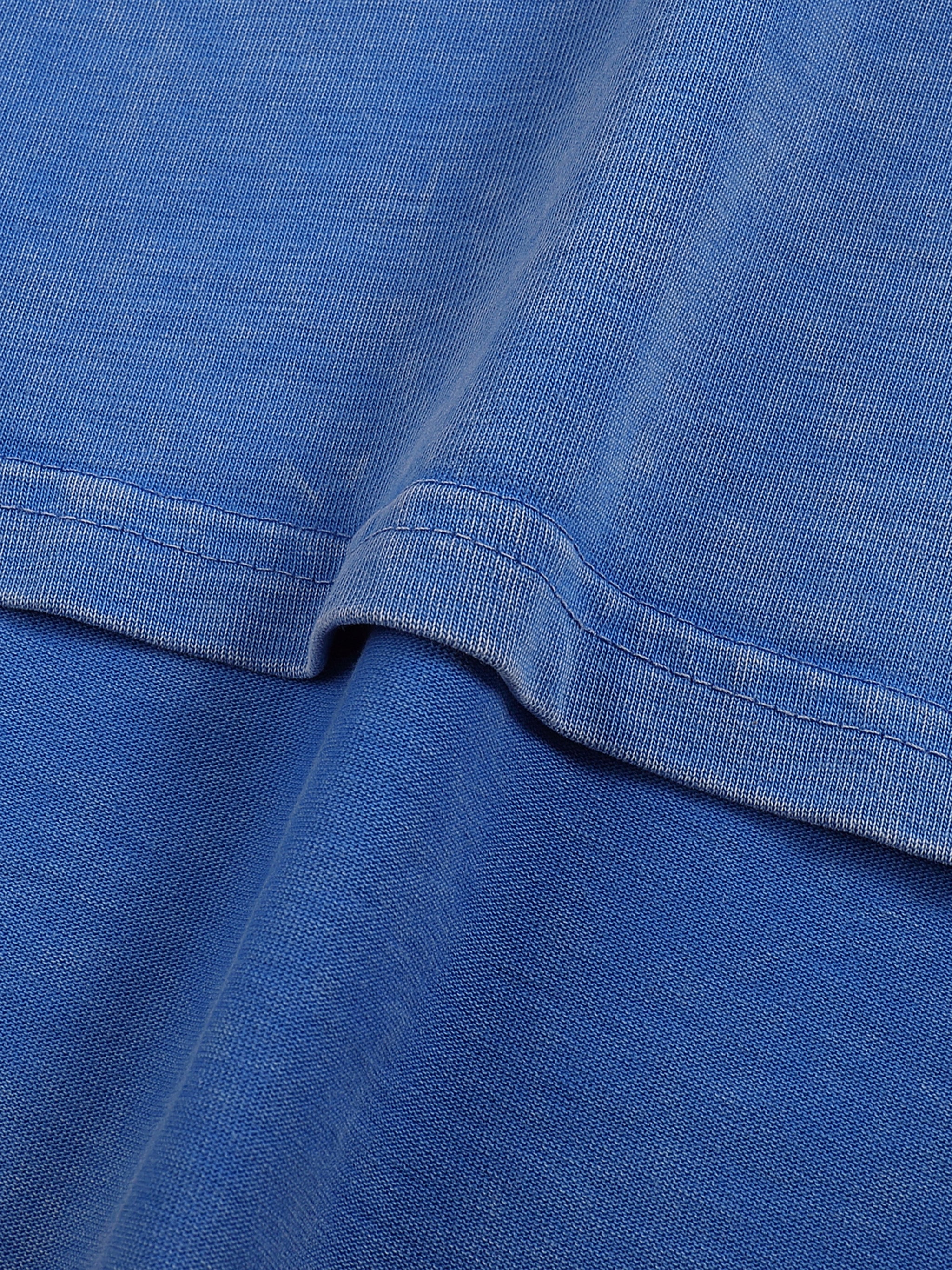 Wolvyn Praying Hands Snow Washed Oversized Cotton T-Shirt