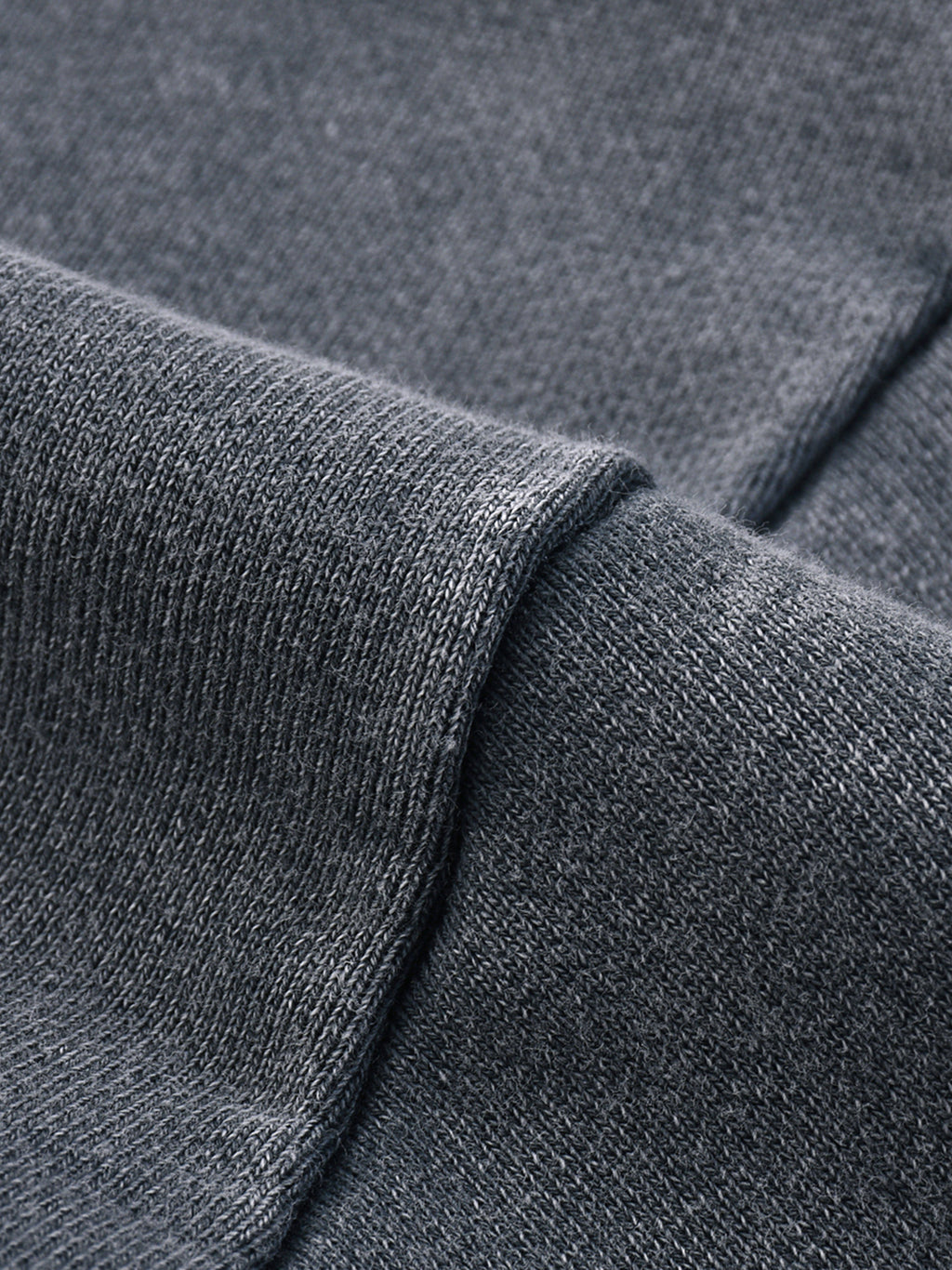 Wolvyn Snow Washed Raw Edge Cropped Sweatshirt