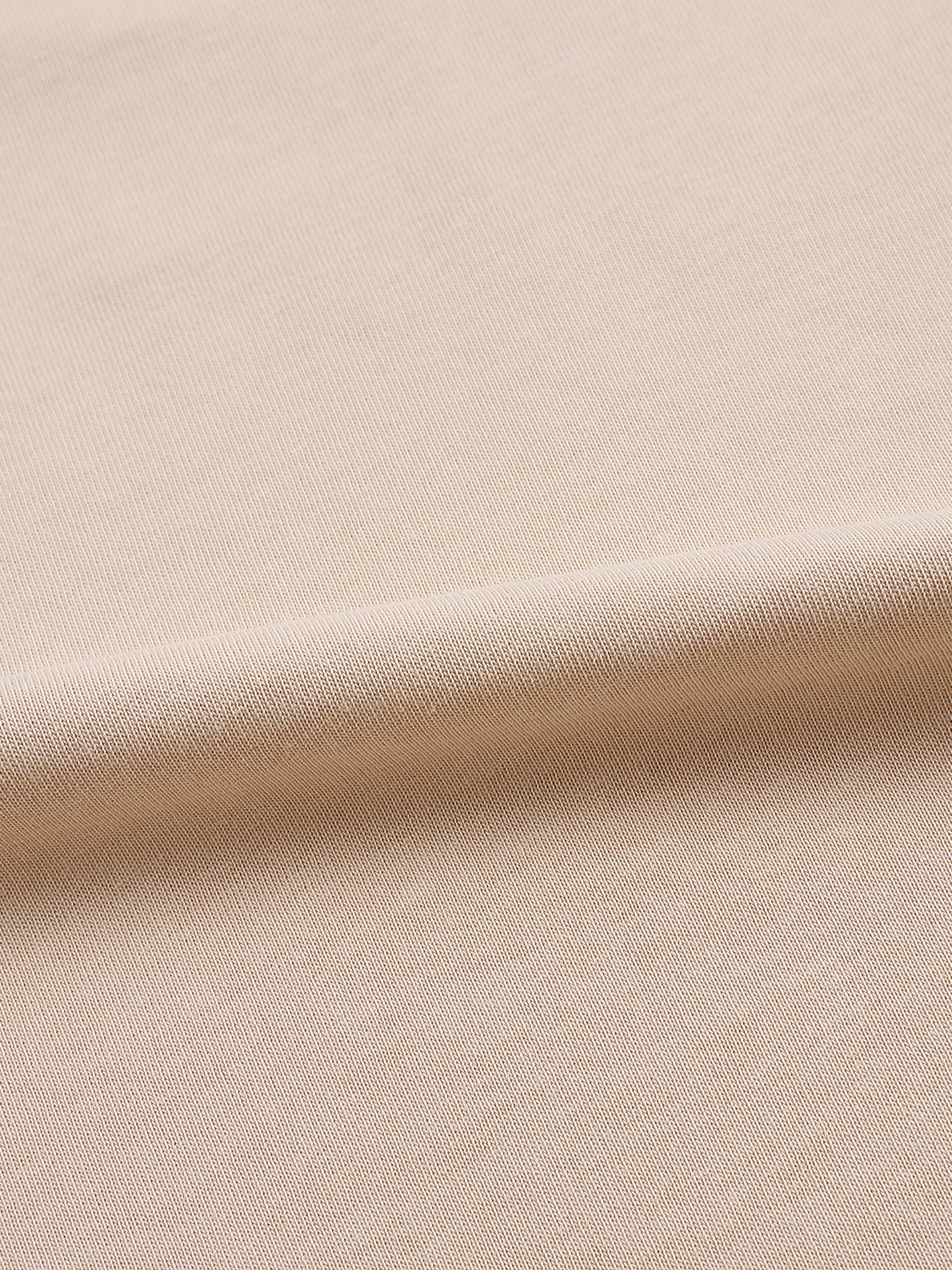 Wolvyn Small Type Asymmetric Shoulder Oversized Cotton T-Shirt