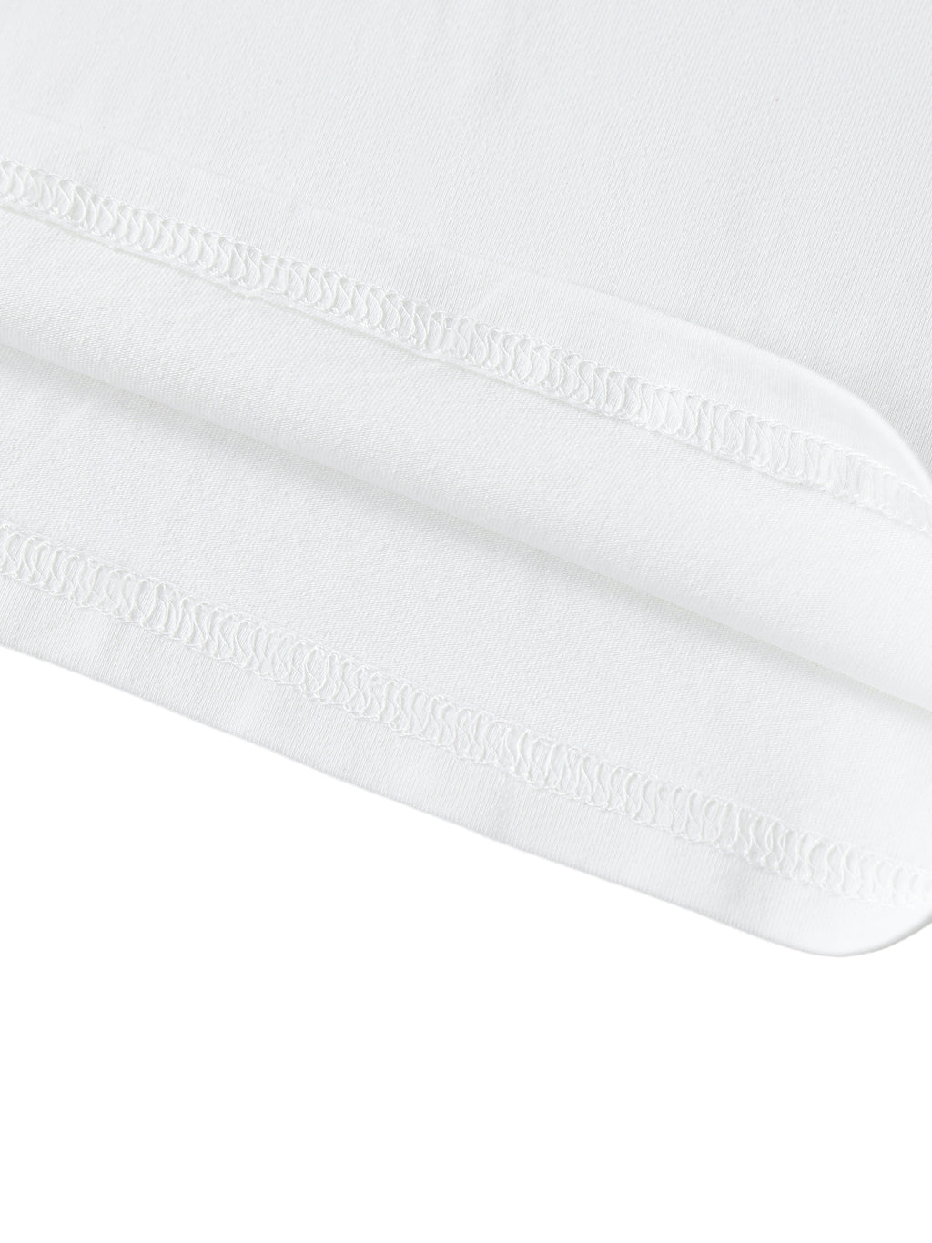 Wolvyn Angel Half Sleeve Ribbed T-Shirt