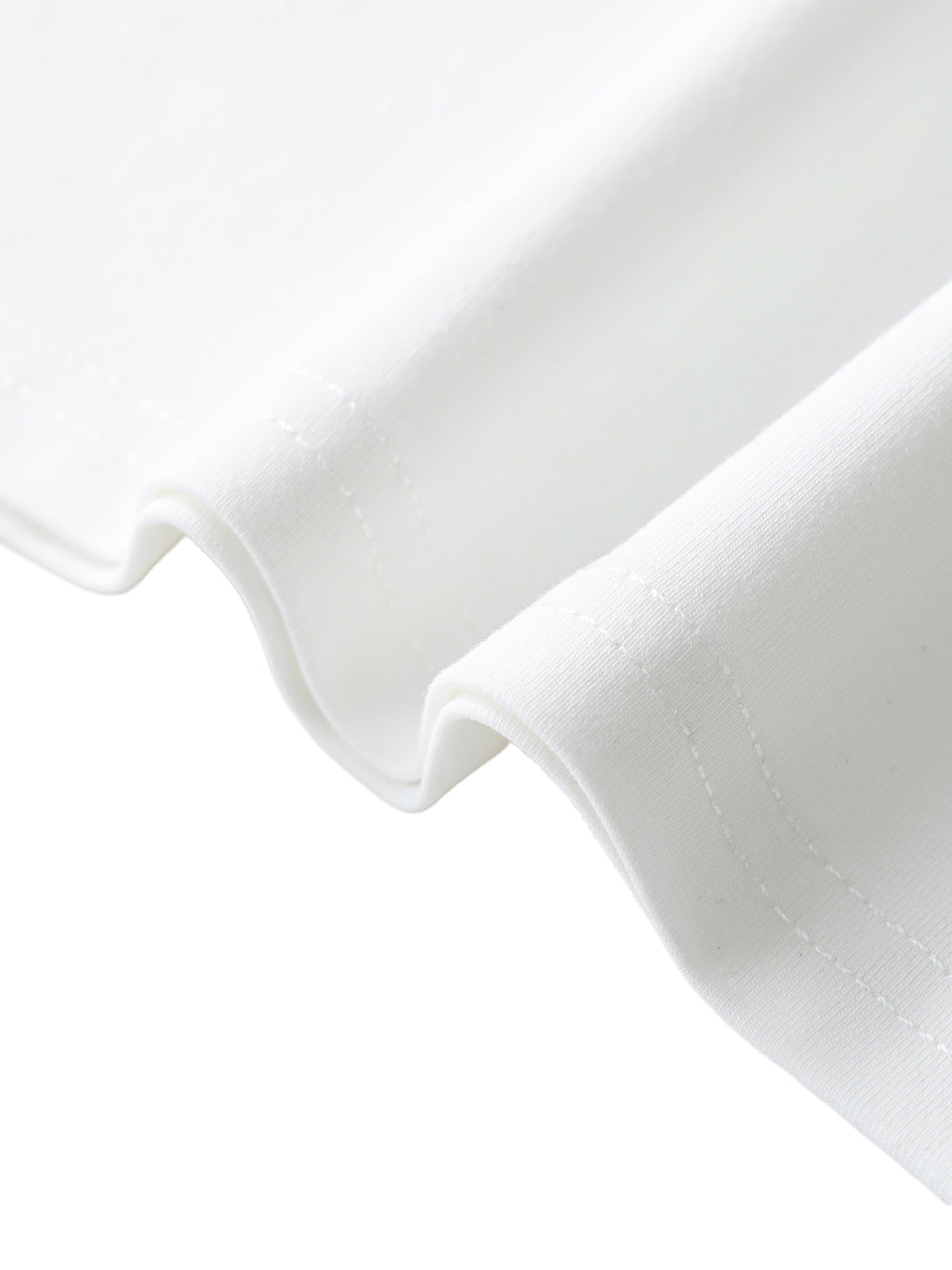 Wolvyn Angel Half Sleeve Ribbed T-Shirt