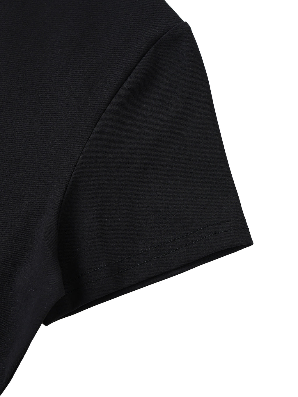 Wolvyn Marilyn Bubblegum Essential Bodycon Crewneck T-Shirt