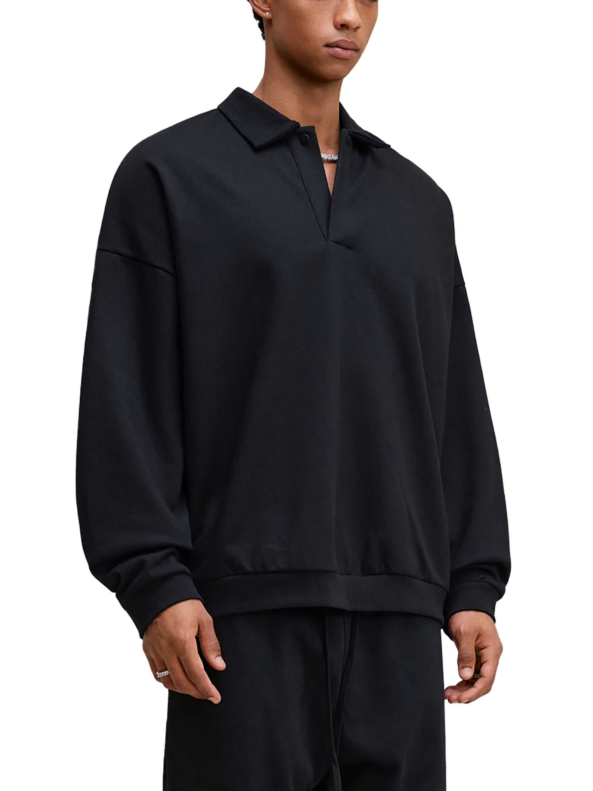 Wolvyn LA Heavyweight Fleece Polo